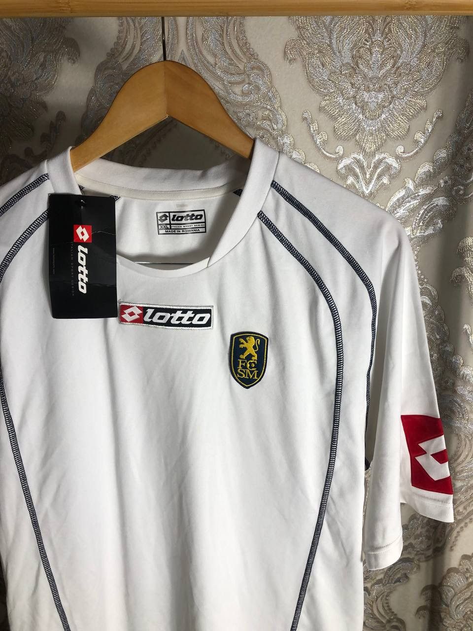 Lotto Sport VINTAGE LOTTO FC SOCHAUX FRANCE RETRO SOCCER JERSEY Y2K 90s Size US XXL / EU 58 / 5 - 2 Thumbnail