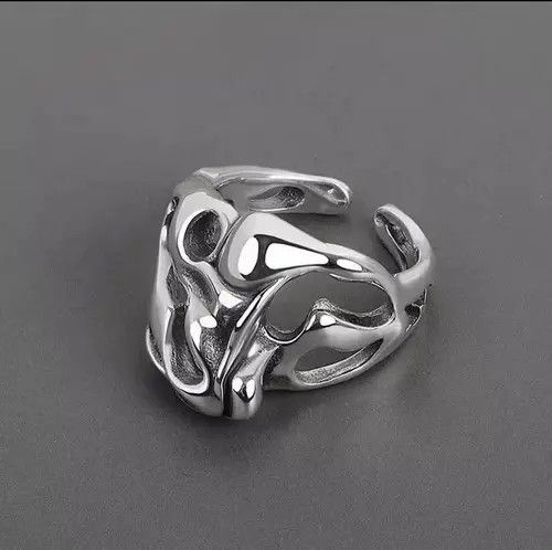 Other Abstract Hollow Ring Size ONE SIZE - 4 Thumbnail