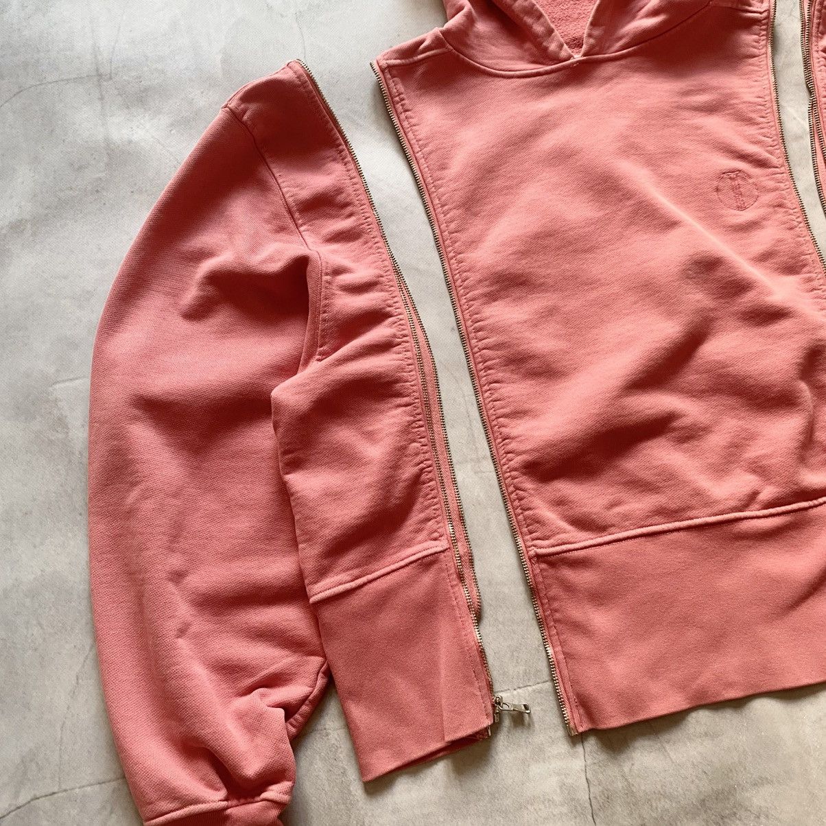 Hysteric Glamour TRE by Natalie Ratabesi Boxy Hoodie Zip-Off Sleeves RRP 699£ Size M / US 6-8 / IT 42-44 - 10 Thumbnail