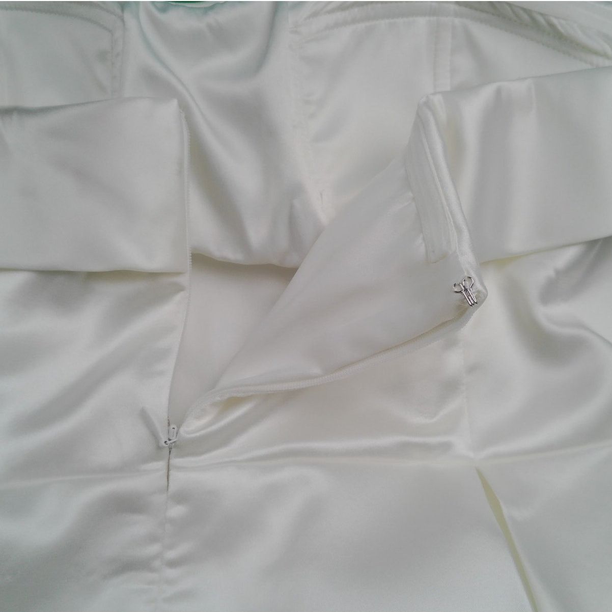 Other MESHKI Eileen Mini Dress White Bridal 3XL NWT Wedding Size 3XL / US 20-22 - 10 Thumbnail