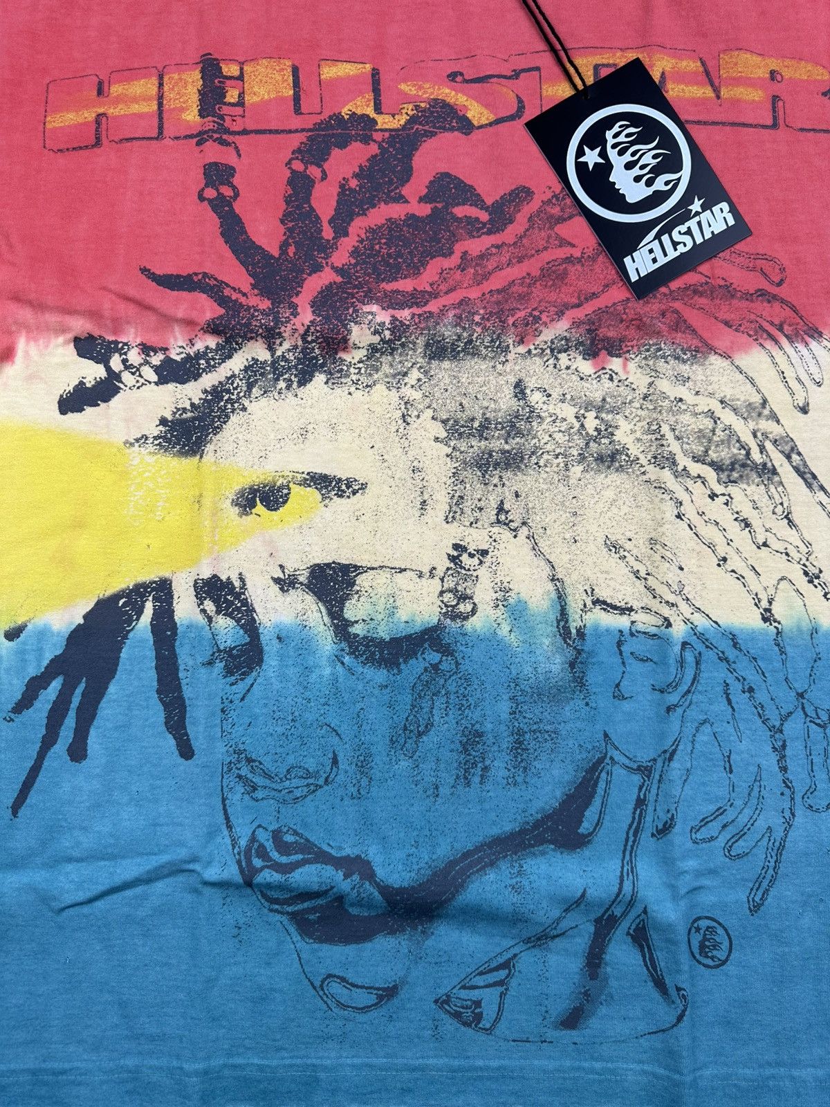 HELLSTAR Hellstar Rasta T-shirt Size US L / EU 52-54 / 3 - 2 Thumbnail