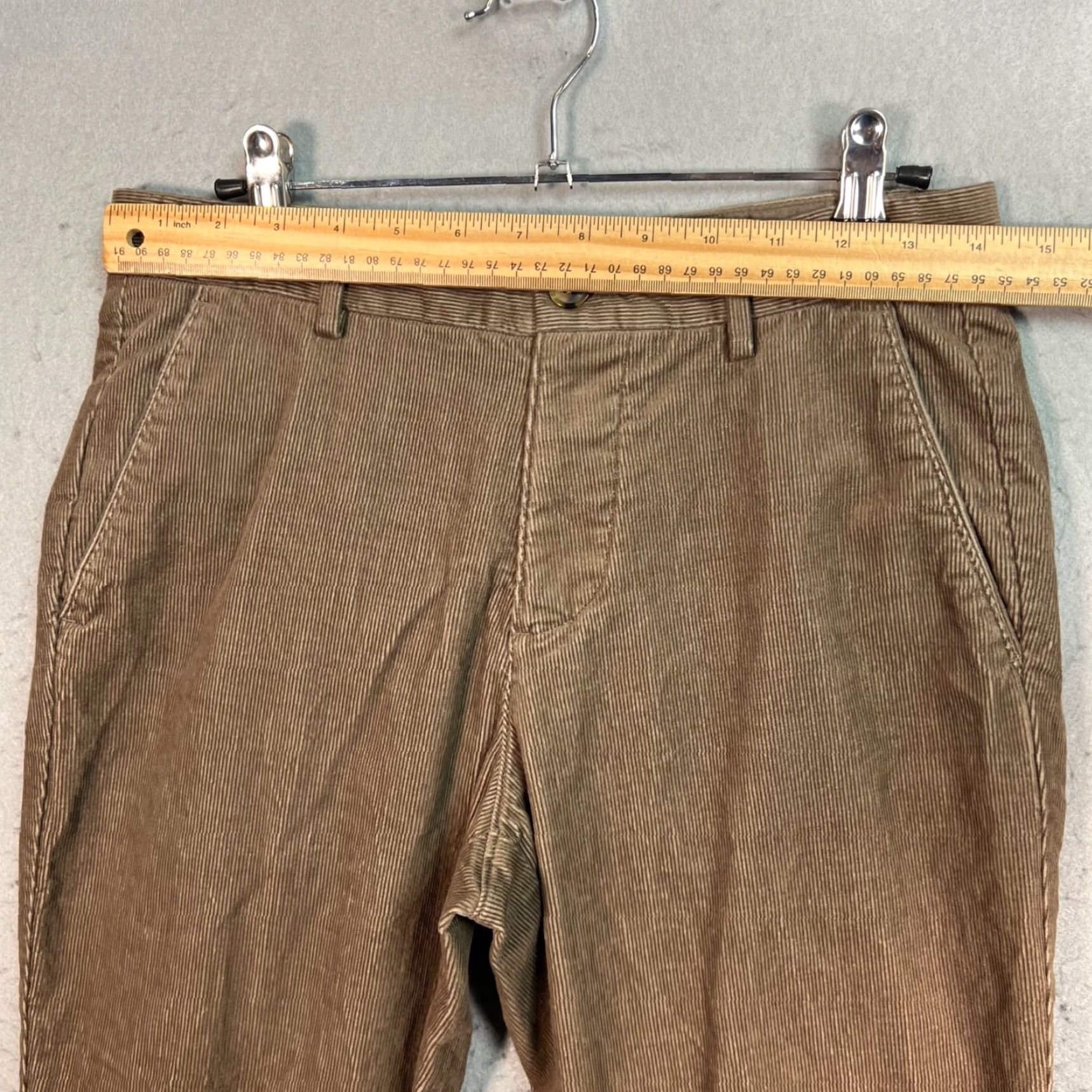 Sisley VINTAGE Sisley Mens Pants Chino Slim Fit Brown Cotton Blend 42 Adult Mens 28x31 Tapered Front Flat 8/10 Brown Boys Girls Mens Size US 42 / EU 58 - 7 Thumbnail