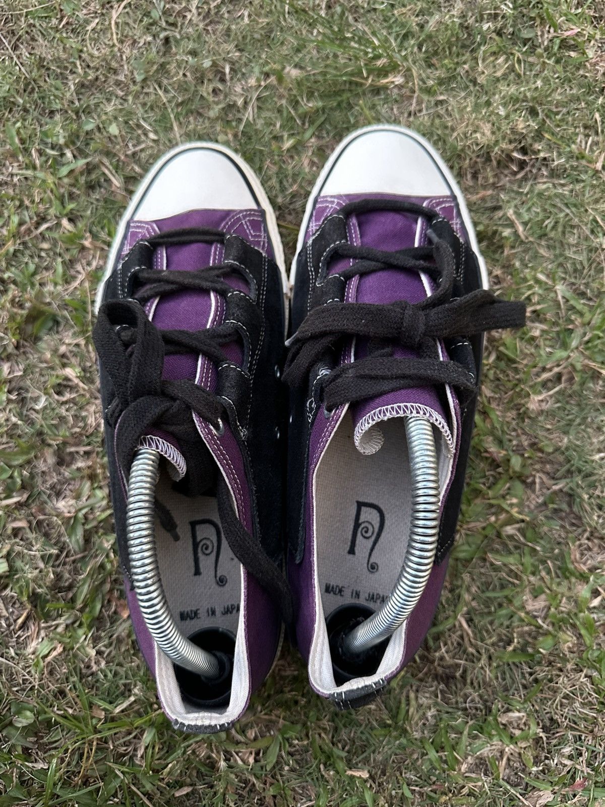 Needles Needles By Nepenthes Asymmetric Ghillie Low Top Sneakers Size US 8 / EU 41 - 8 Thumbnail