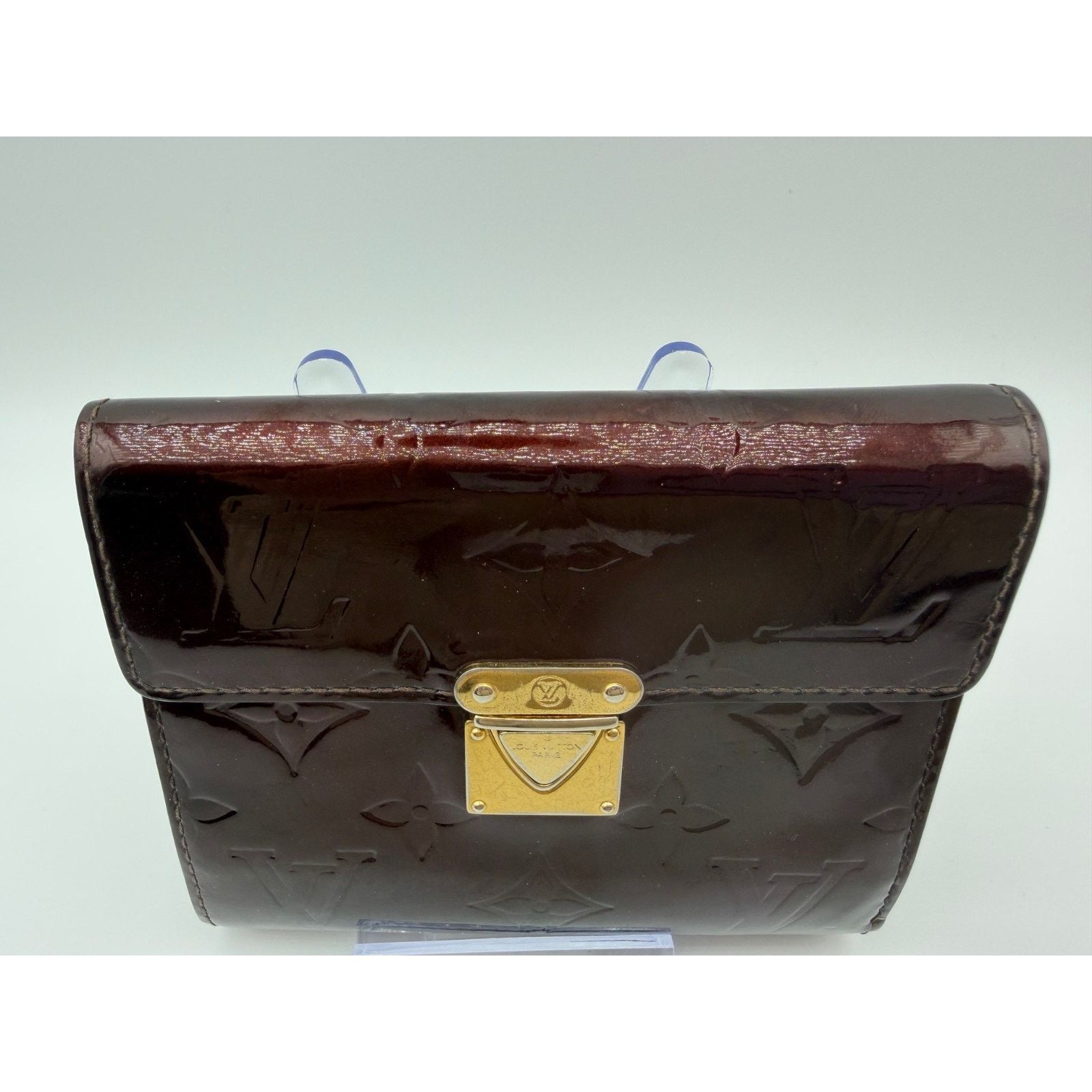 Louis Vuitton LOUIS VUITTON Koala Wallet Vernis Leather Amarante COA INCL Size ONE SIZE - 2 Thumbnail