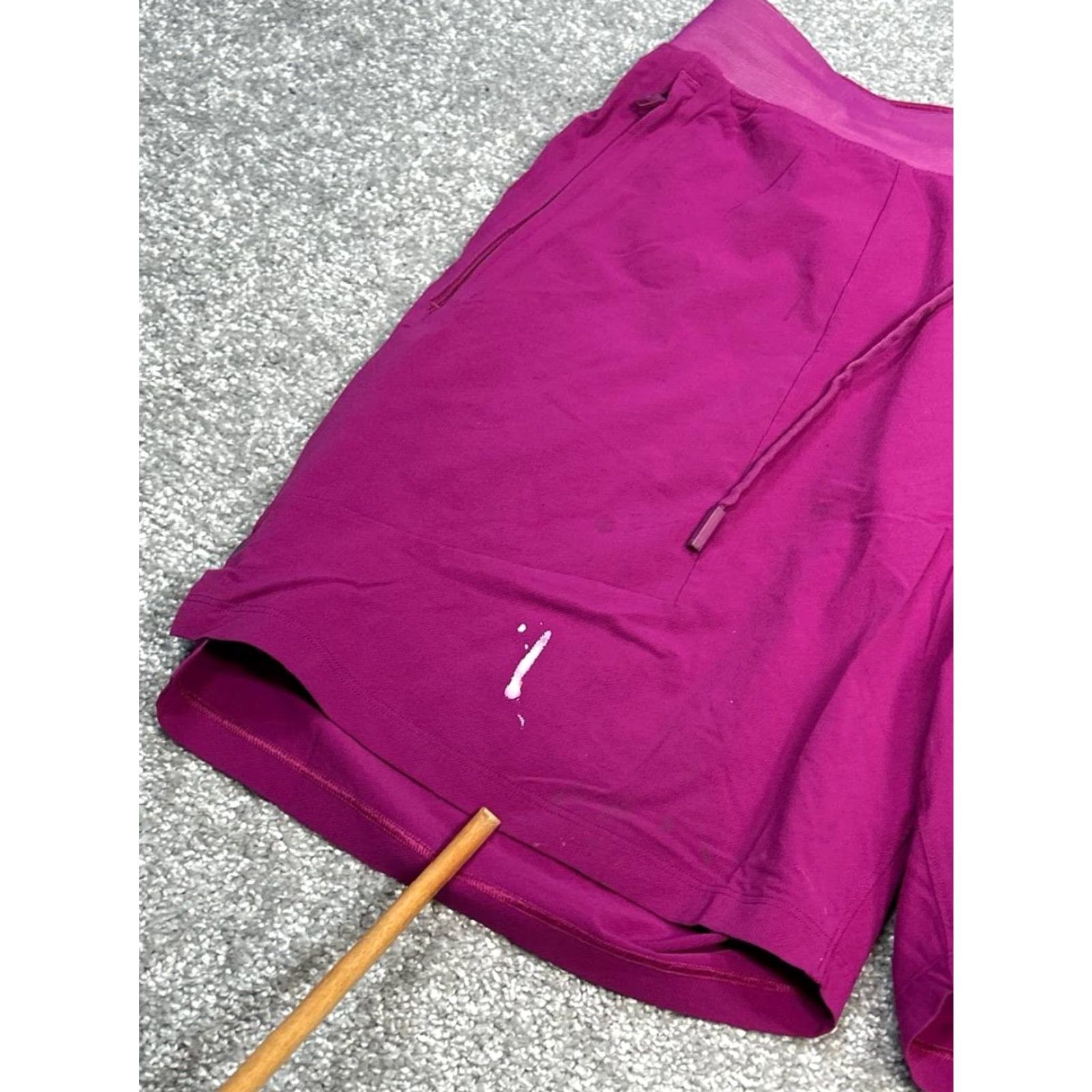 Lululemon Lululemon Pace Breaker Lined Shorts Men Pink Large Stretch Drawstring Athleisure Size US 33 - 7 Thumbnail