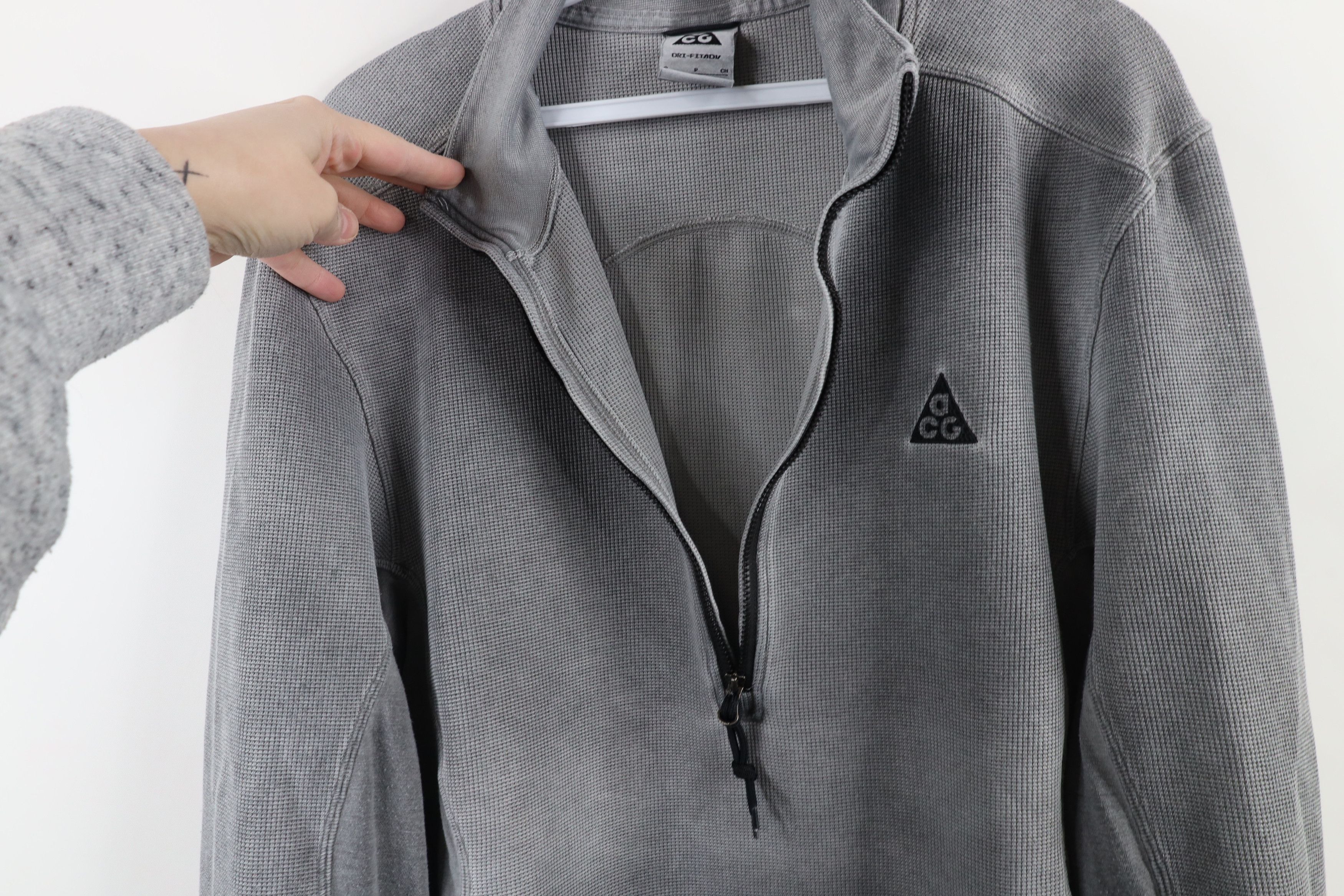 Nike Nike ACG ADV Steeple Rock Thermal Knit Half Zip Pullover Top Size US S / EU 44-46 / 1 - 8 Thumbnail