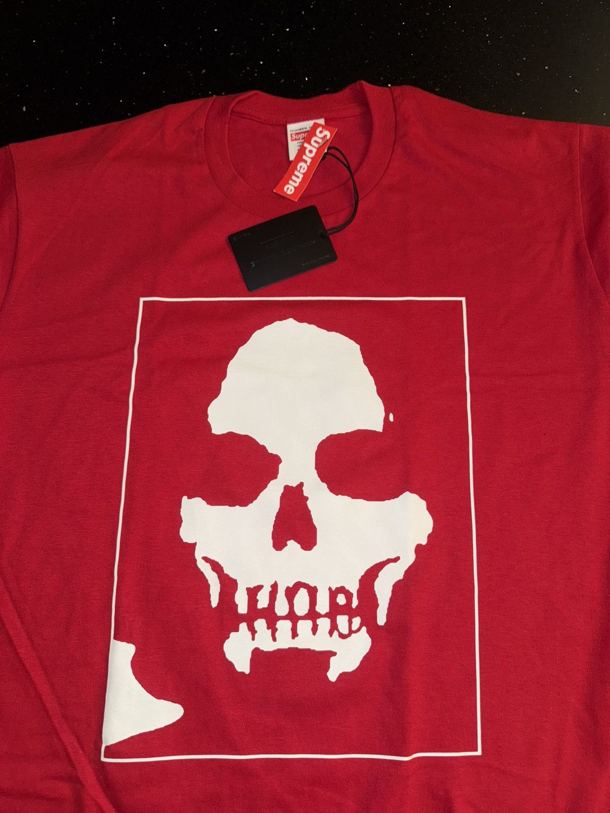 Number (N)ine number nine skeleton Charles Manson tee | Grailed