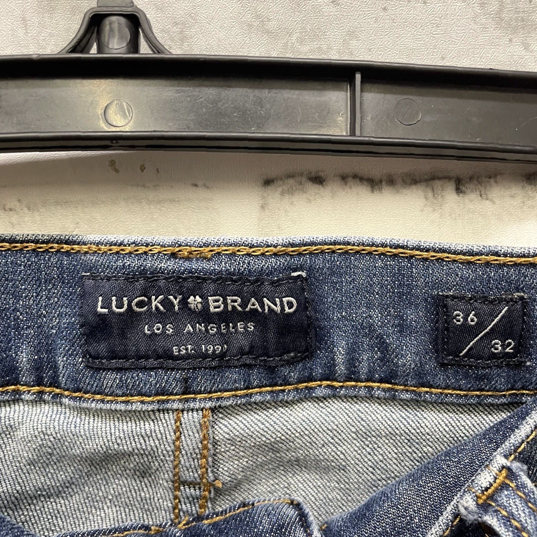 Lucky Brand Lucky Brand 121 Jeans Slim Straight Men 36x32 Blue Size US 36 / EU 52 - 4 Thumbnail