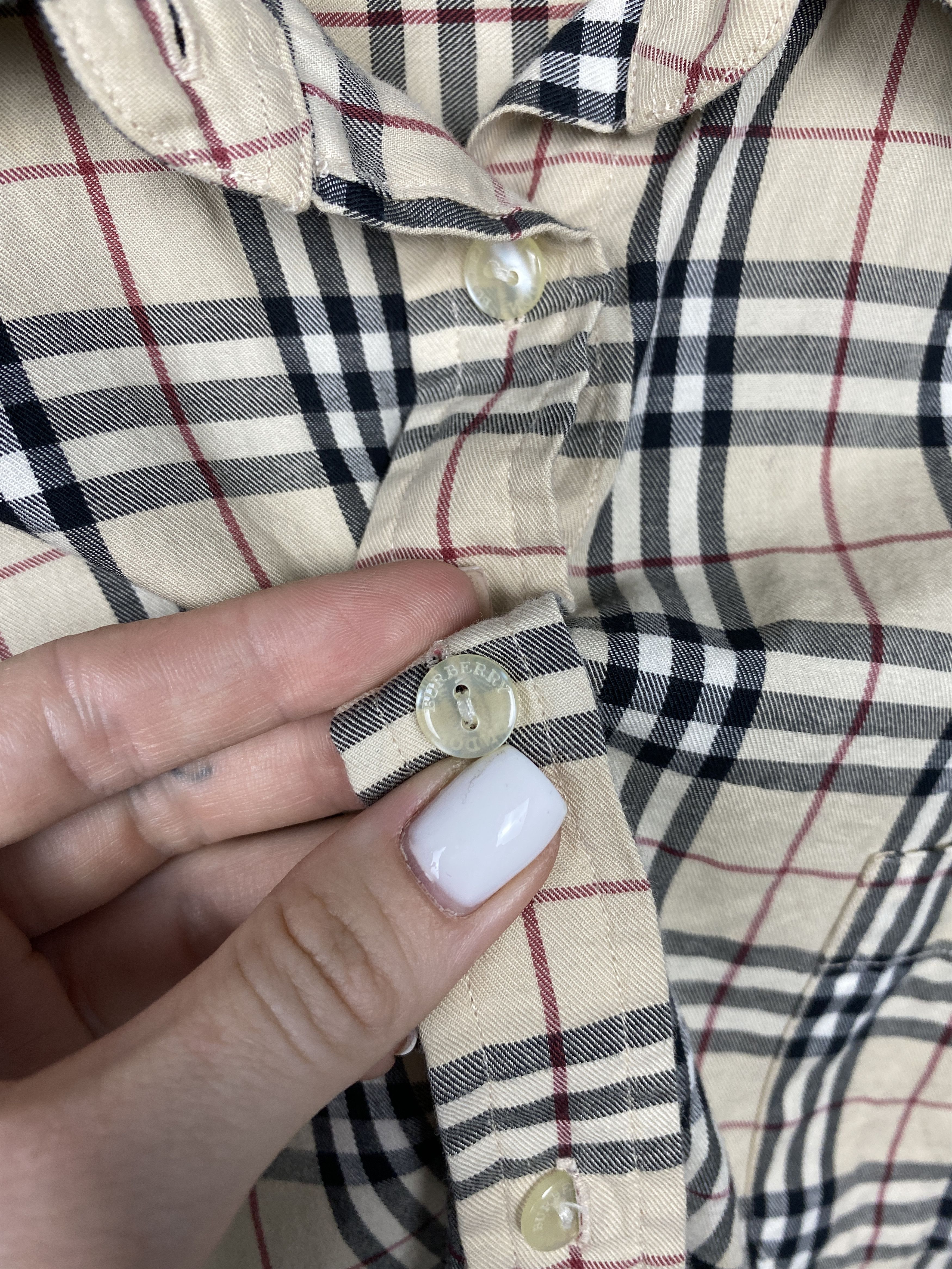 Burberry Burberry London Nova Check Vintage Womens Shirt Size M / US 6-8 / IT 42-44 - 6 Thumbnail