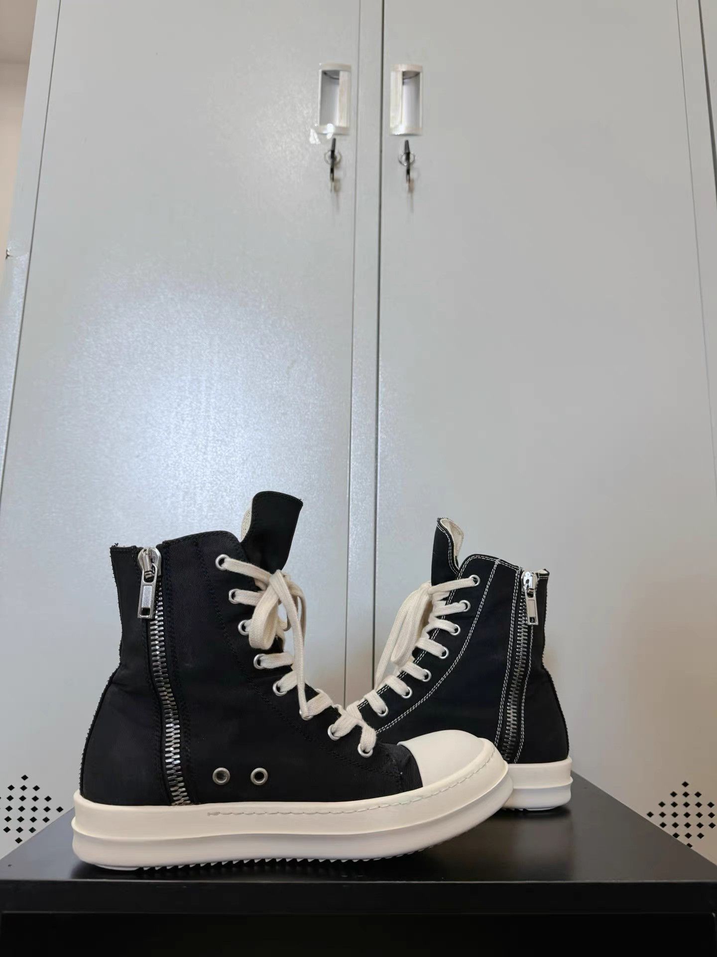 Rick Owens Drkshdw Rick Owens Drkshdw Converse high-top sneakers Size US 7 / IT 37 - 6 Thumbnail