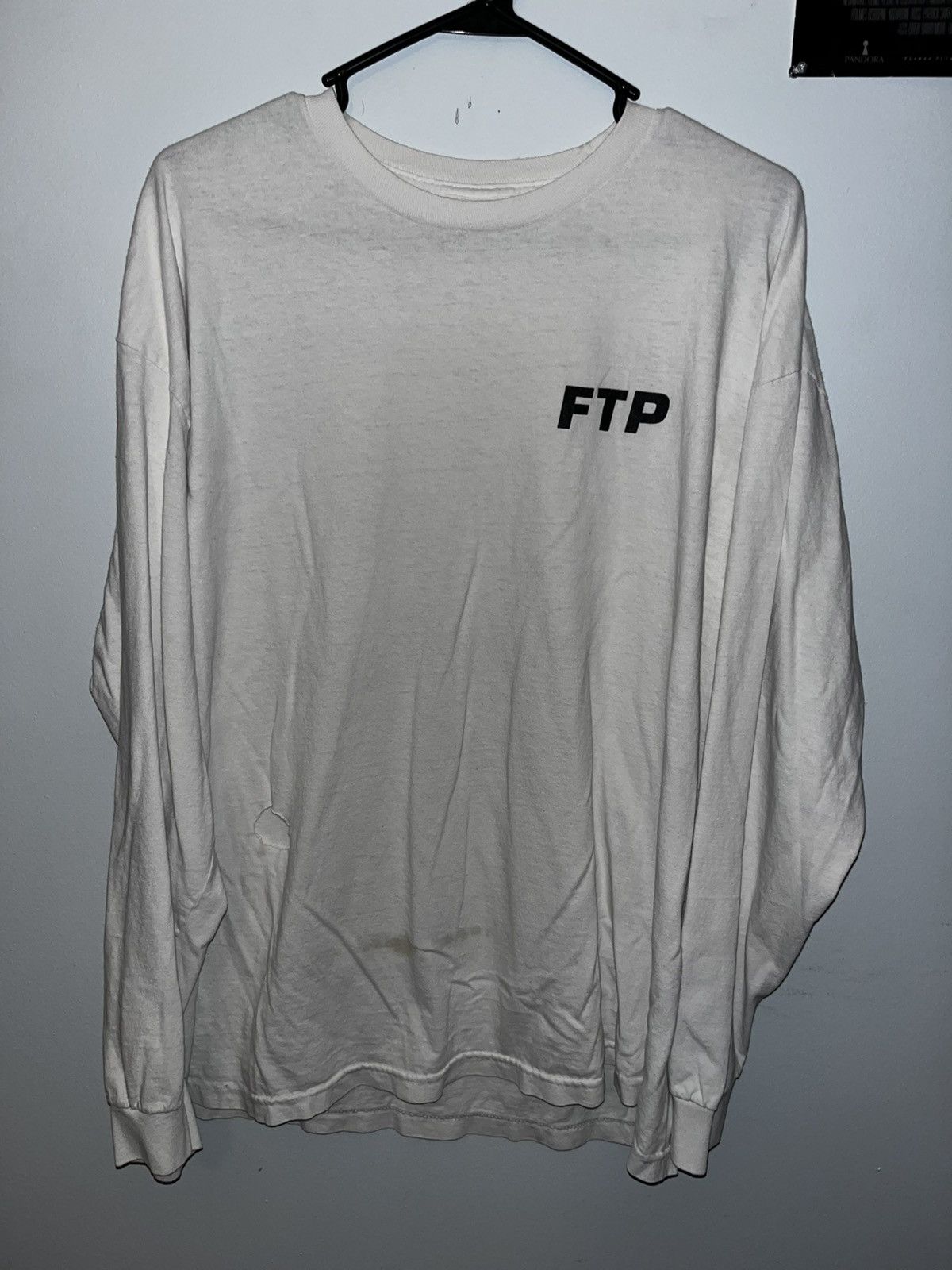 Fuck The Population × G59 Records OG FTP Long Sleeve (THRASHED) Size US XL / EU 56 / 4 - 1 Thumbnail
