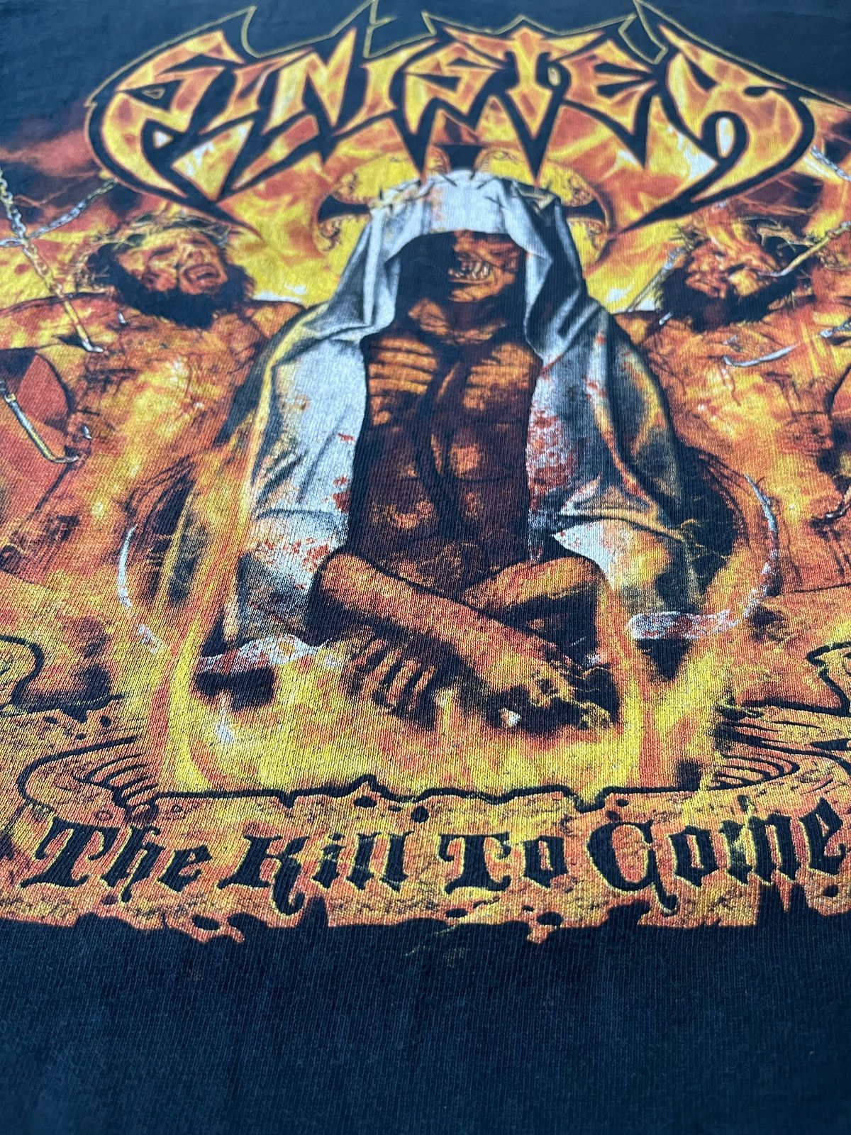Band Tees × Vintage Sinister " The Kill To come" T-shirt Size US L / EU 52-54 / 3 - 3 Thumbnail