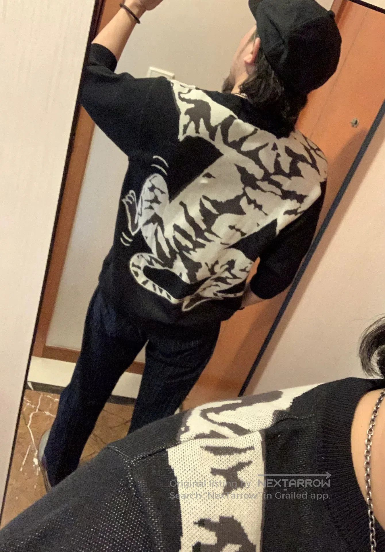 Wacko Maria Weirdo Tiger Graphic Pullover Sweater. Size US L / EU 52-54 / 3 - 3 Thumbnail