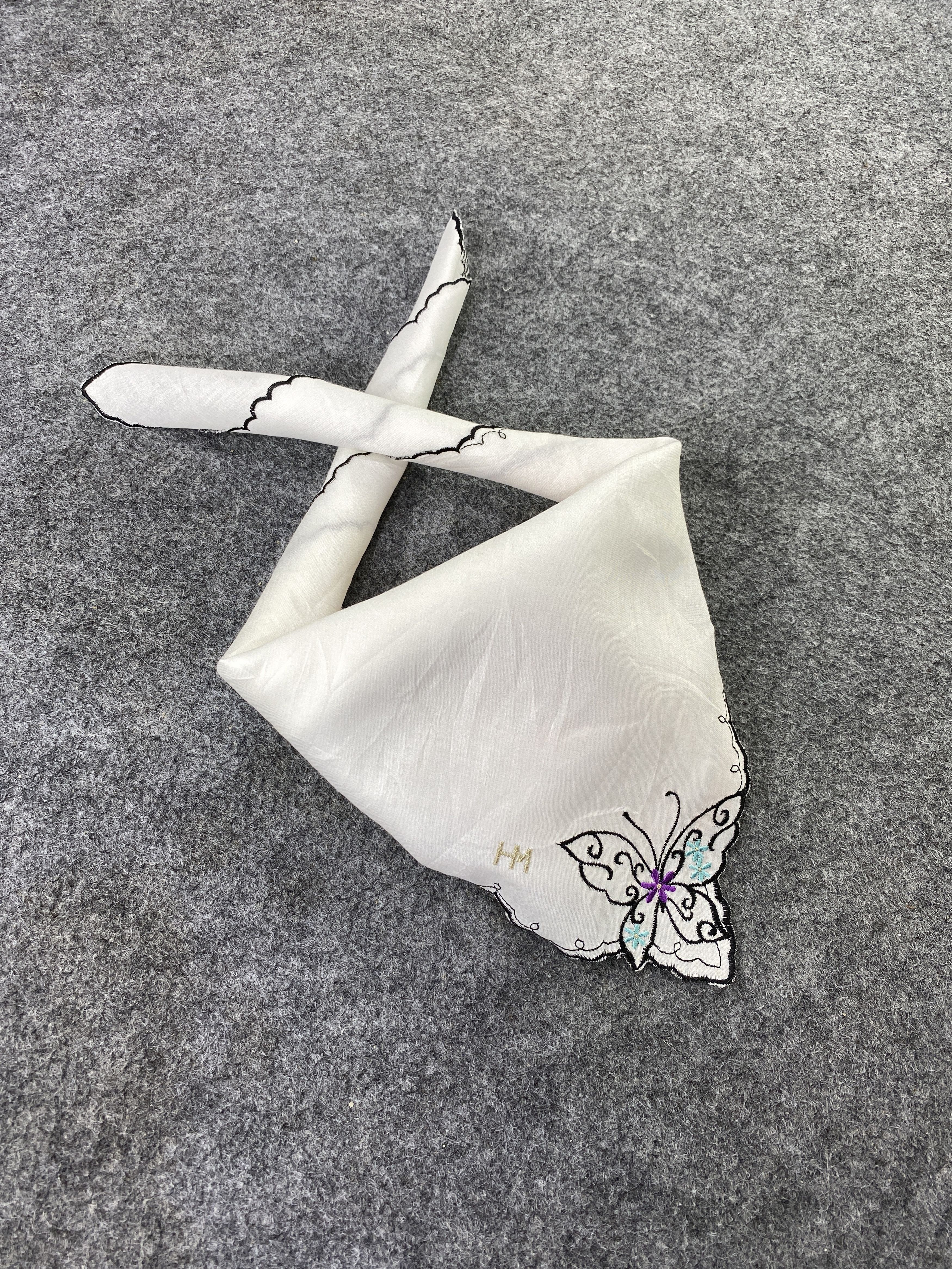 Hanae Mori Hanae Mori Bandana / Handkerchief / Neckerchief-B341 Size ONE SIZE - 1 Thumbnail