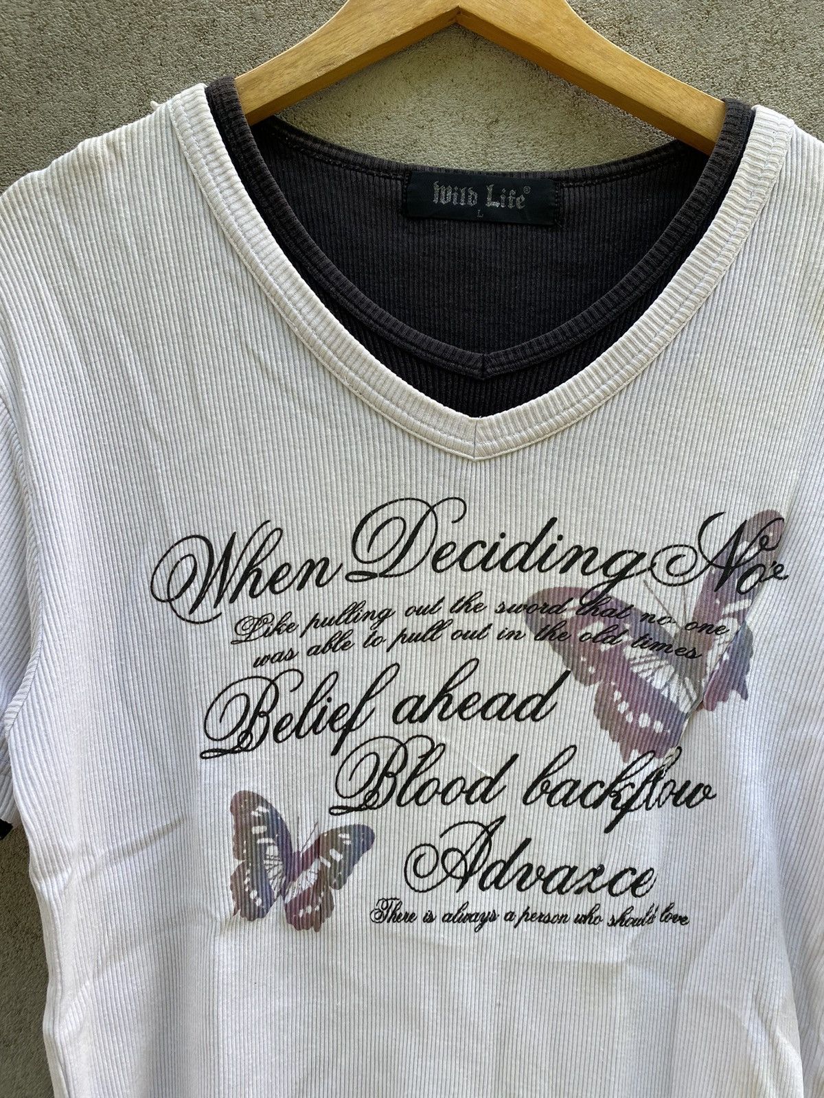 14th Addiction Wildlife-Japanes Butterfly Poem Ifsixwasnine AA0035 Size US L / EU 52-54 / 3 - 2 Thumbnail