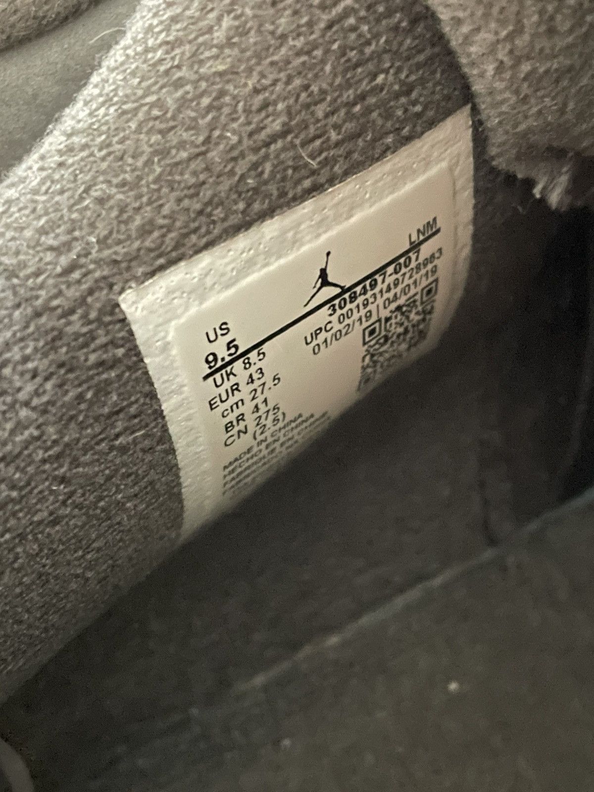 Jordan Brand Jordan 4 Cool Grey Size US 9.5 / EU 42-43 - 9 Thumbnail