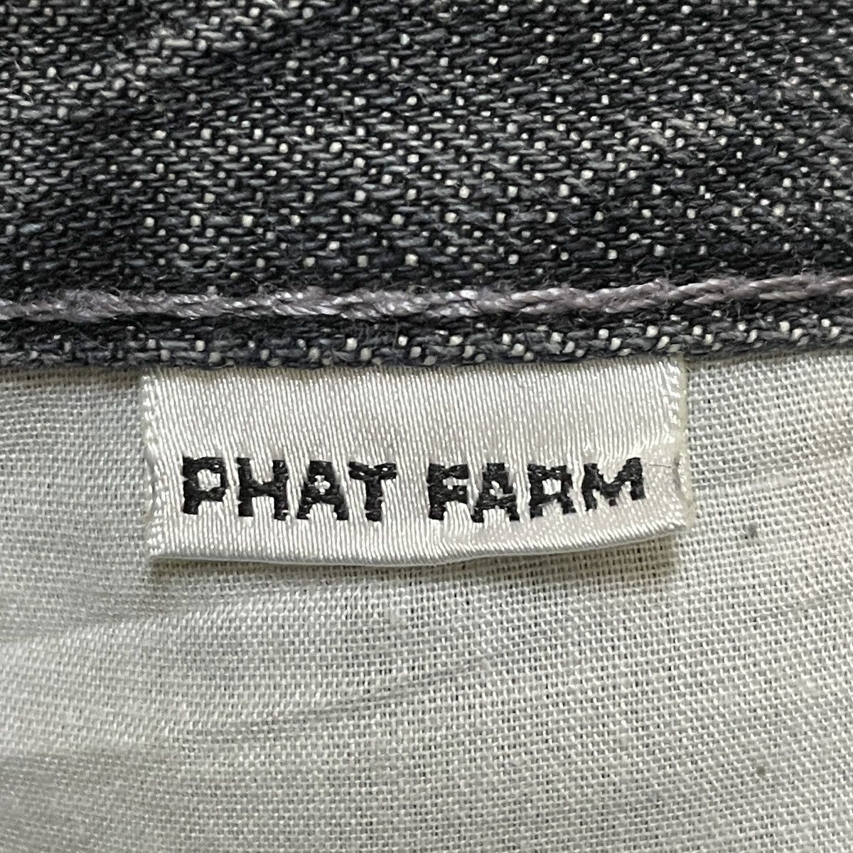 Phat Farm × Vintage Rare Design Vintage Brand Phat Farm Rapper Baggy Jeans 2000s Size US 36 / EU 52 - 12 Thumbnail