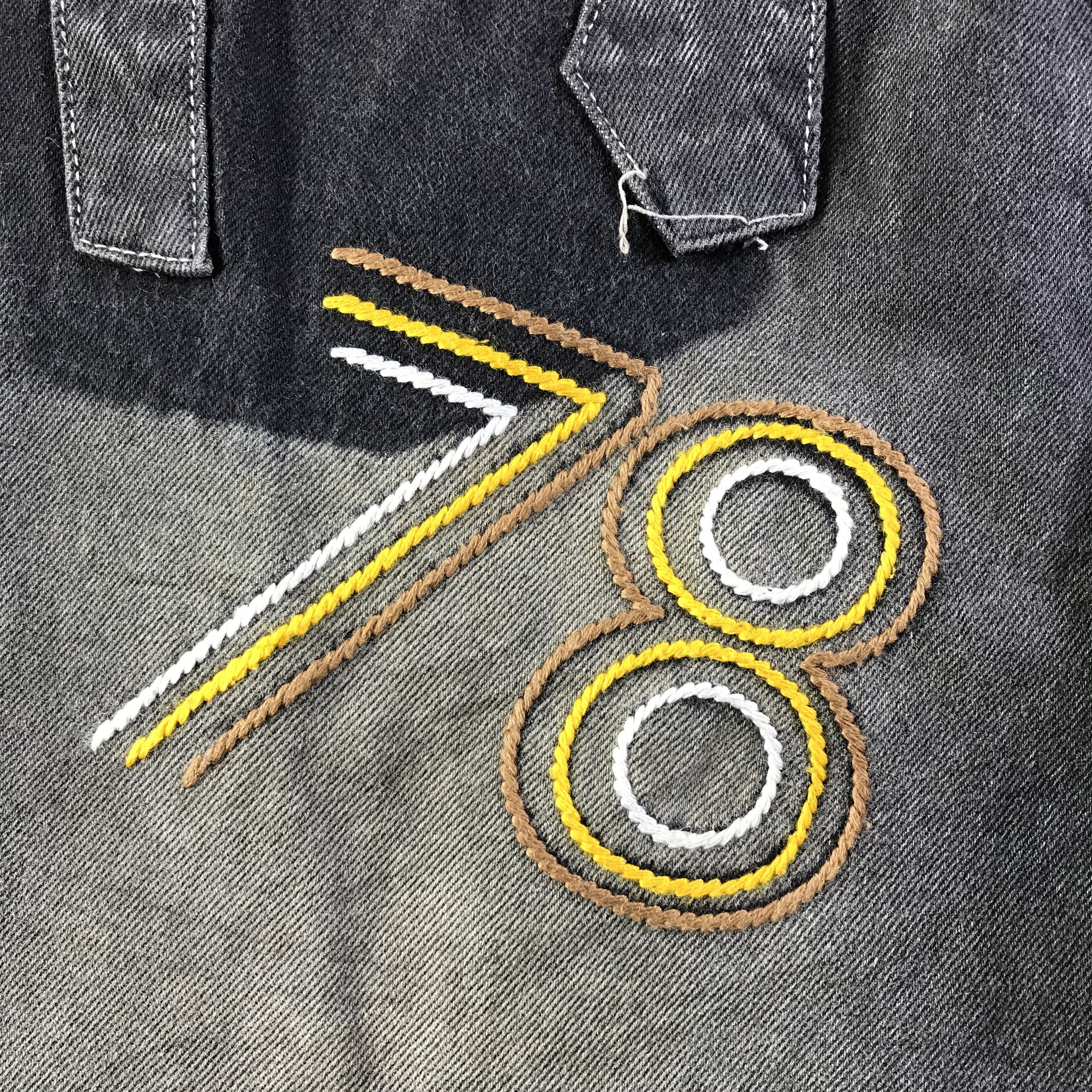 Pelle Pelle Pelle Pelle Bagy Jeans Faded Black Denim KJ3193 Size US 36 / EU 52 - 10 Thumbnail