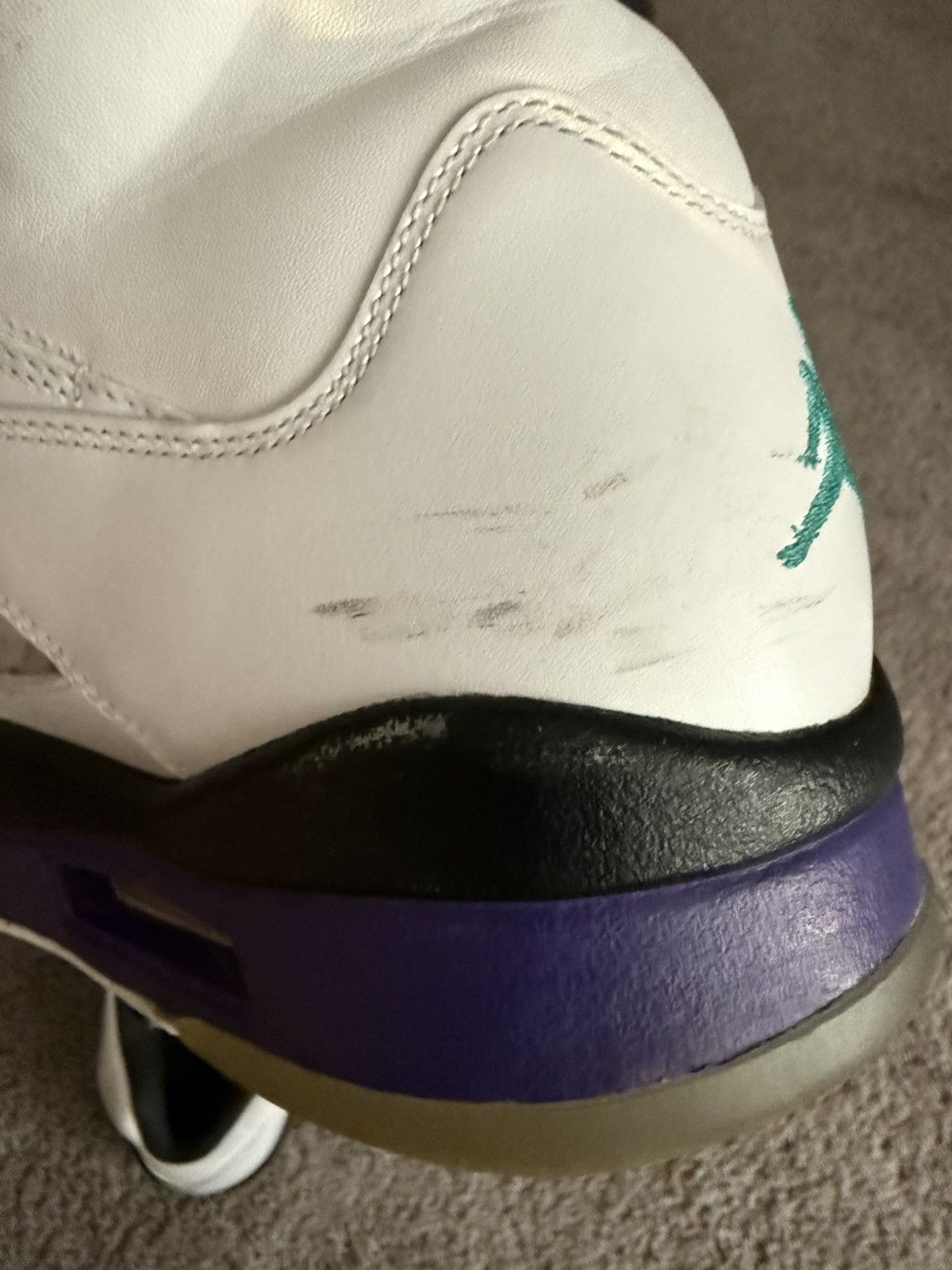 Jordan Brand Jordan 5 “Grape” 2012 Size US 11 / EU 44 - 9 Thumbnail