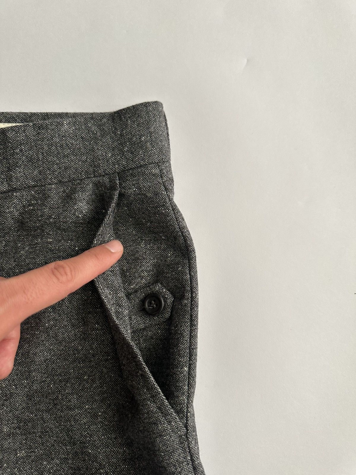 Yves Saint Laurent YSL by Stefano Pilati Wool Pants Size US 32 / EU 48 - 8 Thumbnail