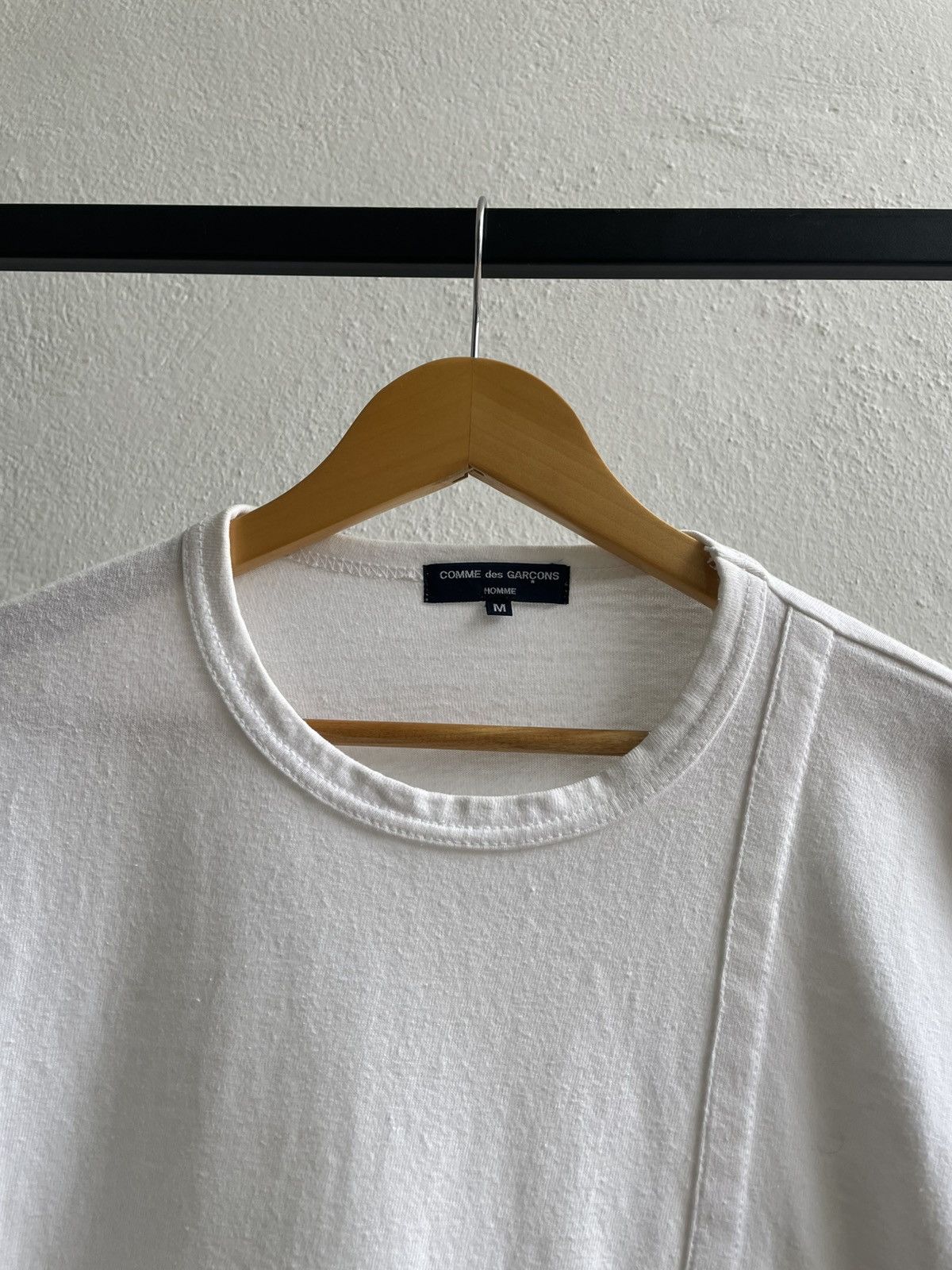 Comme des Garcons Homme Vintage Comme des Garçons Panelled Design Longsleeve Shirts Size US M / EU 48-50 / 2 - 4 Thumbnail
