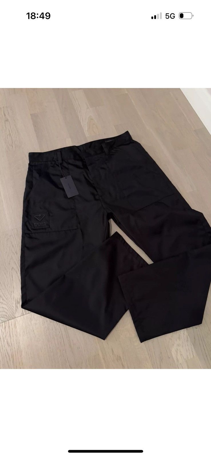 Prada PRADA nylon trousers STUDY REAL TAPE MEASUREMENTS IN PHOTIS Size US 32 / EU 48 - 2 Thumbnail
