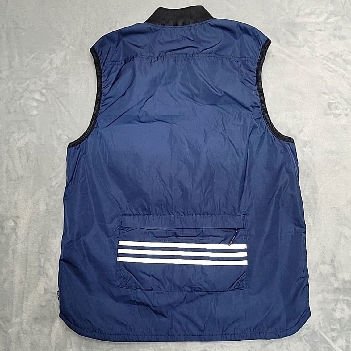 Adidas Adidas Skateboarding Vest Mens L Navy Blue Plaid Lined Trefoil Logo Skate Retro Vest L Navy Blue Plaid Lined Trefoil Logo Skate Retro Mens L Size US L / EU 52-54 / 3 - 6 Thumbnail