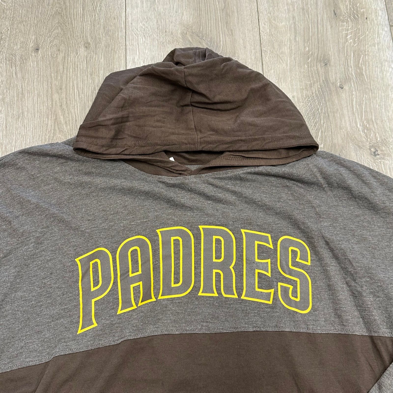MLB San Diego Padres lightweight hooded long sleeve shirt XL Size US XL / EU 56 / 4 - 3 Thumbnail