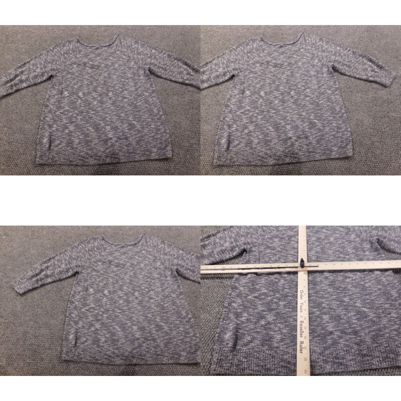 Vintage Sonoma Womens Sweater Pullover Crew Neck Blue Petite Size L / US 10 / IT 46 - 8 Thumbnail