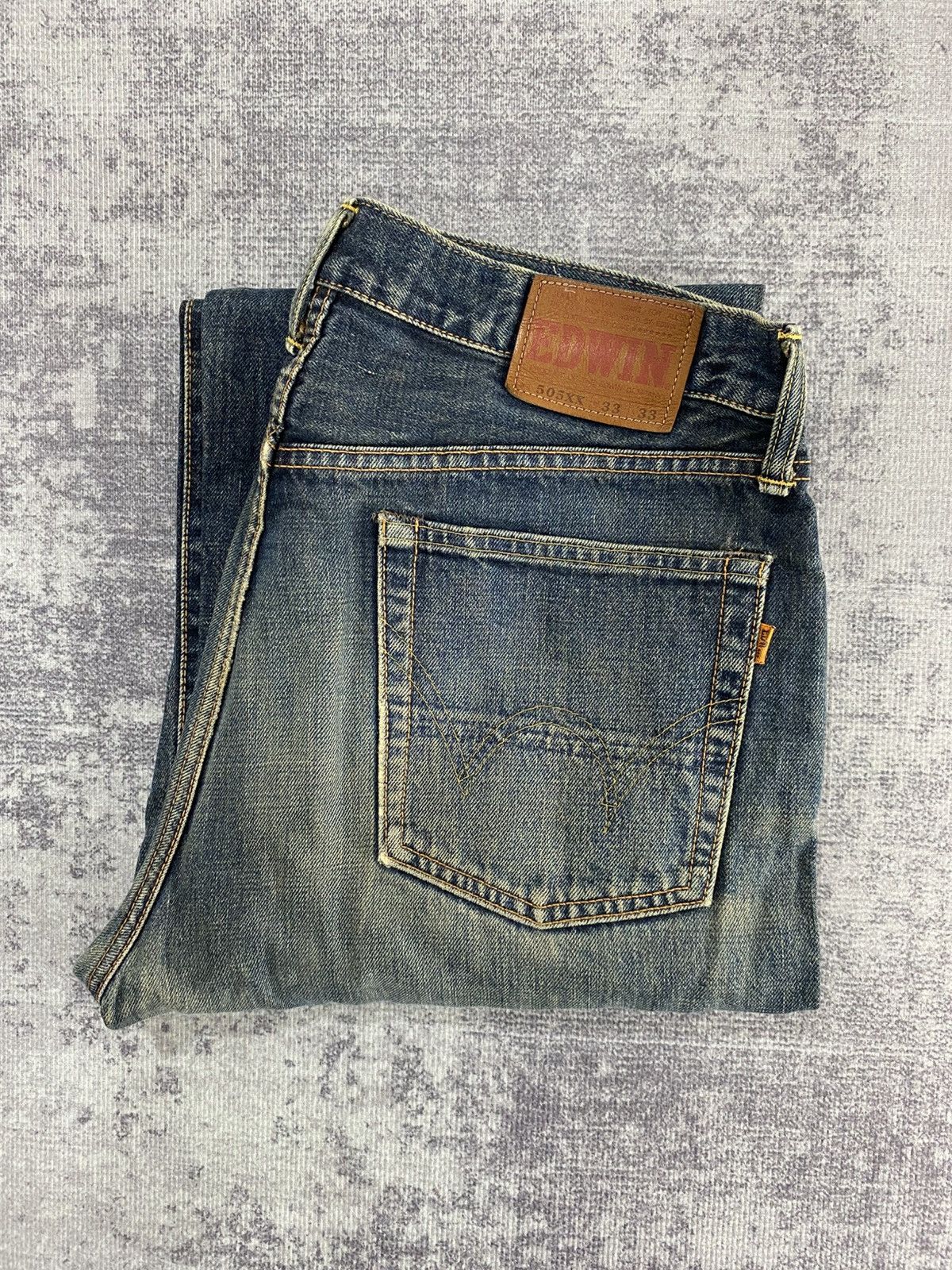 Edwin vintage edwin selvedge jeans Size US 32 / EU 48 - 17 Thumbnail