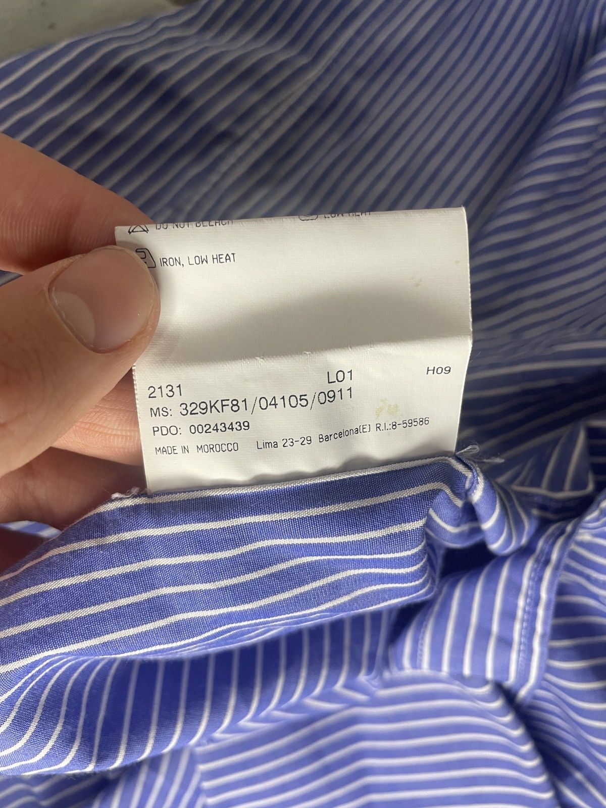 Burberry Vintage Thomas Burberry shirt Size US L / EU 52-54 / 3 - 5 Thumbnail
