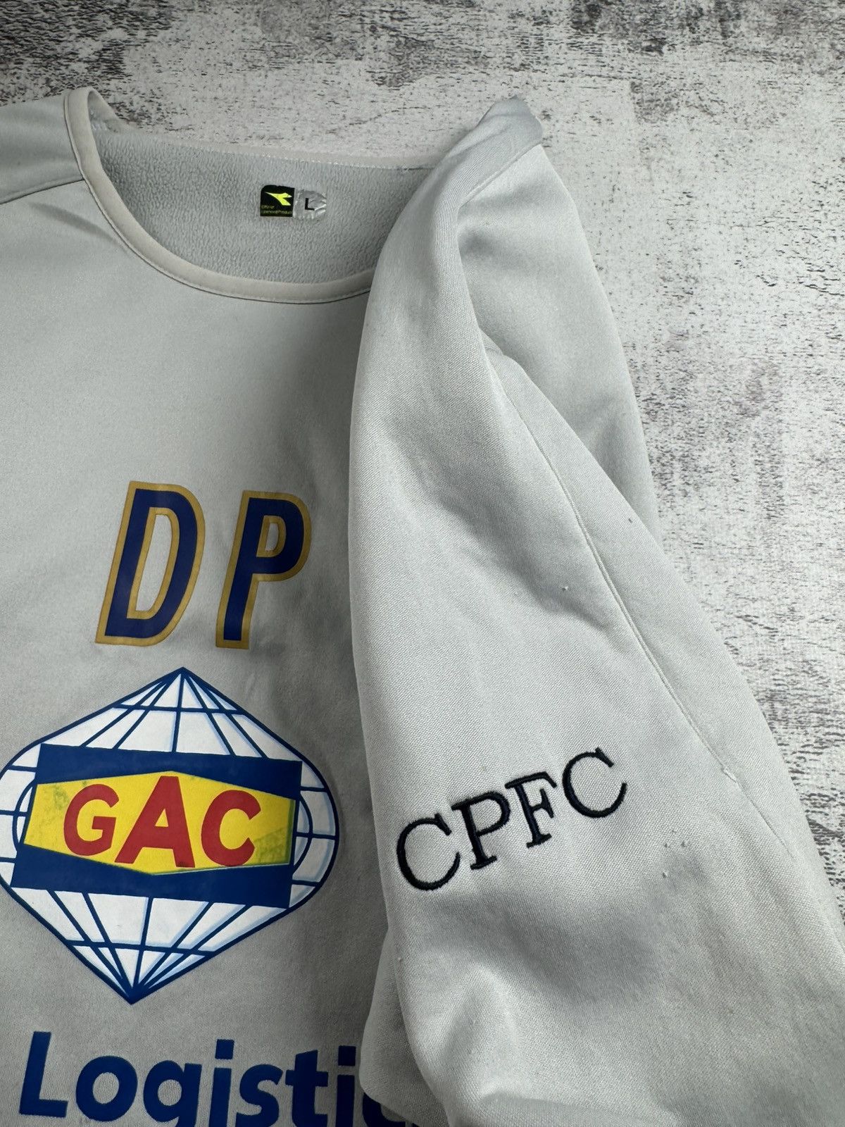 Diadora Crystal Palace Player Issue LongSleeve Diadora Soccer Football Jersey Sweatshirt Size US L / EU 52-54 / 3 - 9 Thumbnail