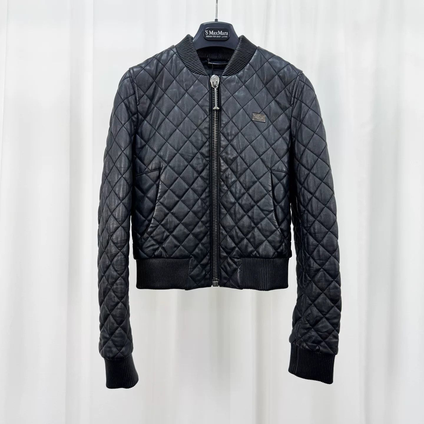 Philipp Plein philipp plein black embellished leather jacket Size US S / EU 44-46 / 1 - 1 Thumbnail