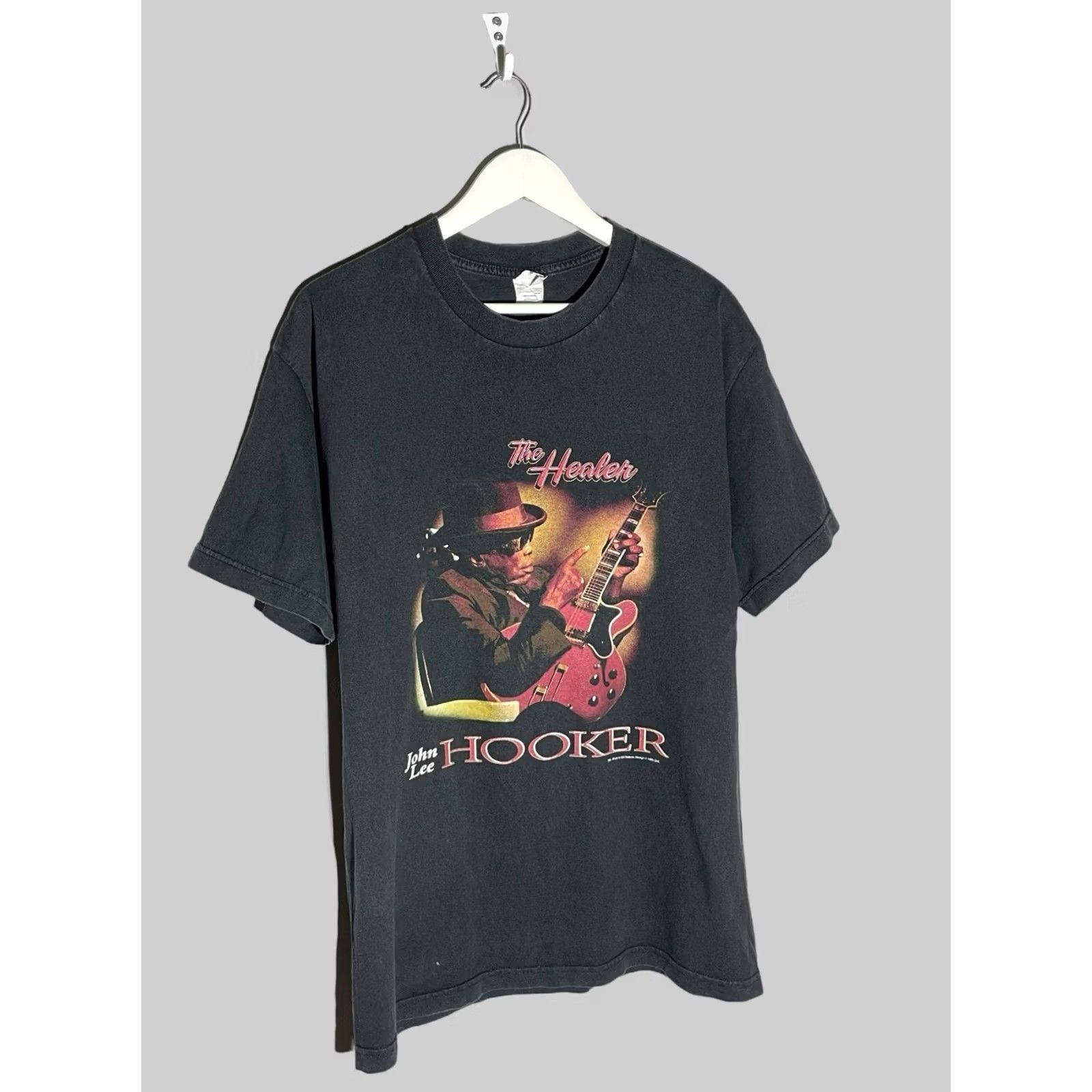 Lee VINTAGE John Lee Hooker 1995 The Healer Bluse T-Shirt Size US L / EU 52-54 / 3 - 2 Thumbnail
