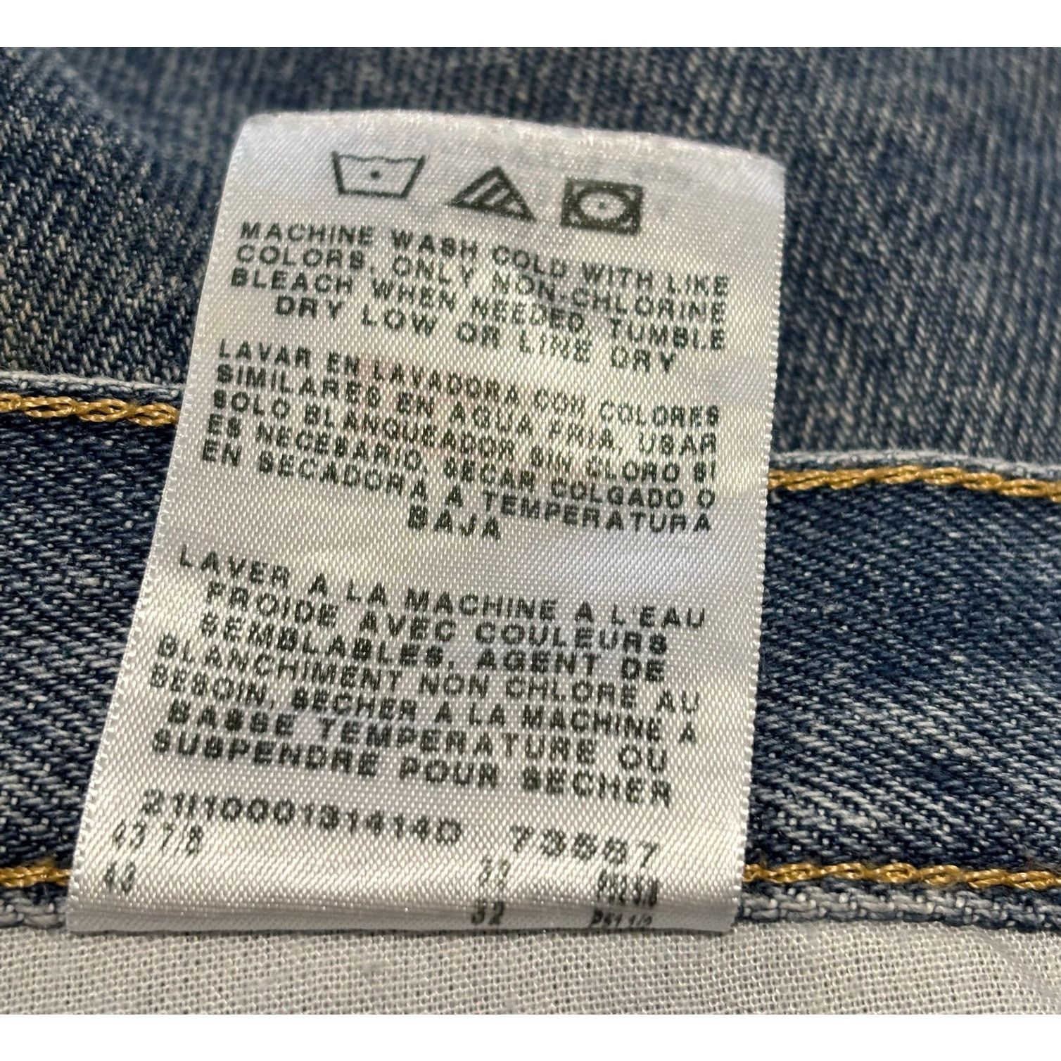 Wrangler Wrangler Blue Denim Jeans 42x32 100% Cotton 5 Pocket Size US 42 / EU 58 - 5 Thumbnail