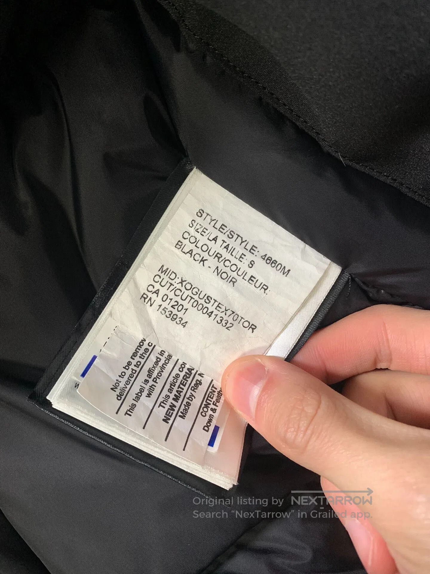 Canada Goose Canada Goose Expedition Down Jacket 4660M. Size US S / EU 44-46 / 1 - 5 Thumbnail