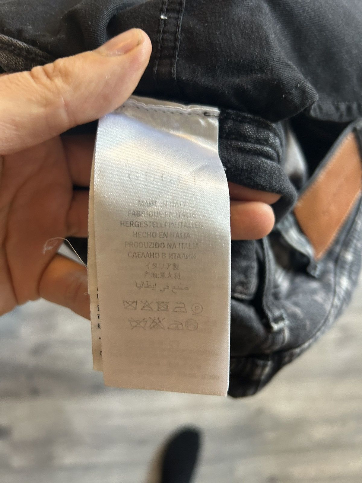 Gucci Bleached Denim Jeans Size US 30 / EU 46 - 18 Thumbnail