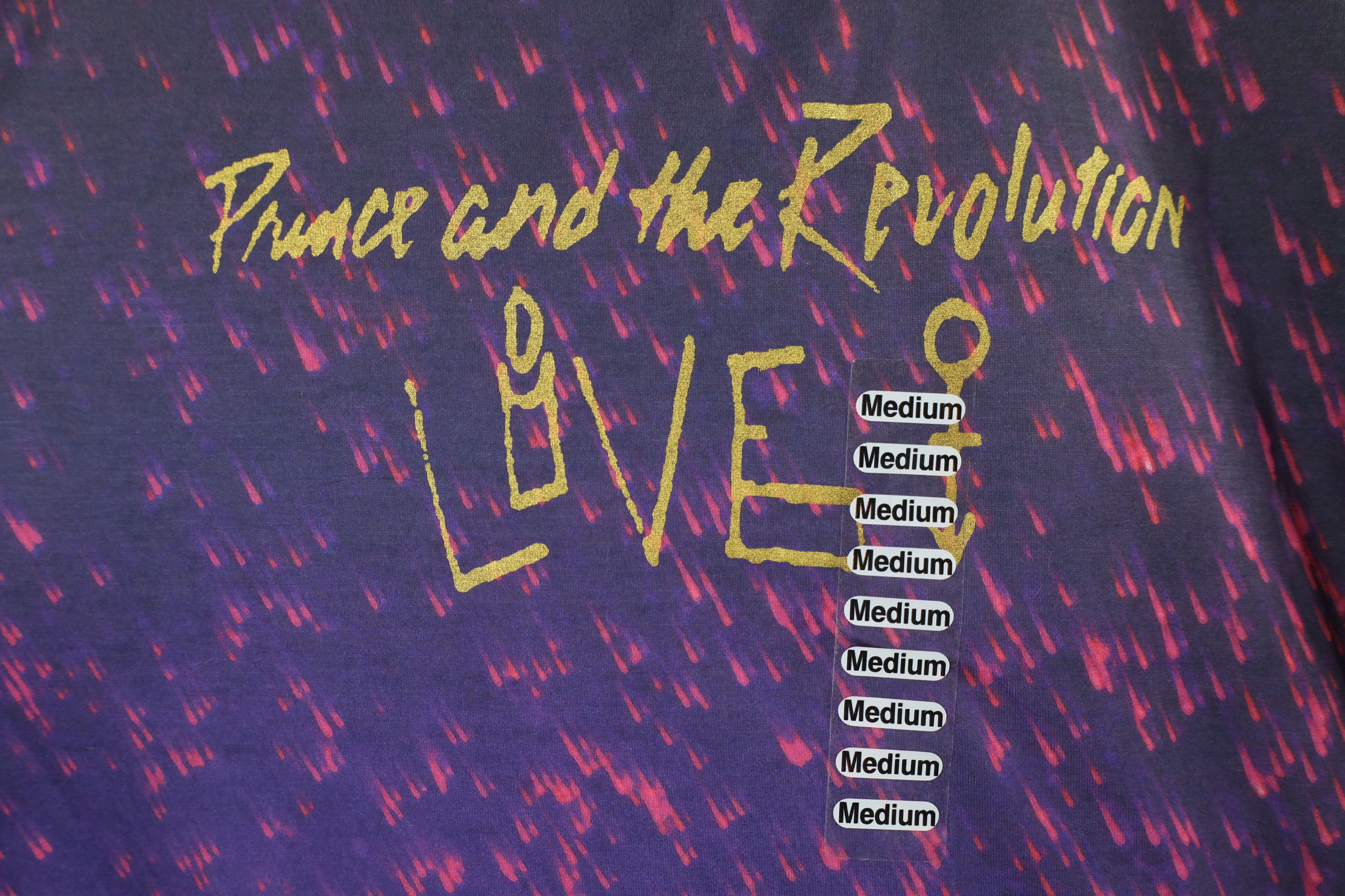 Vintage Deadstock Vintage Prince and the Revolution Tour T-Shirt Size US M / EU 48-50 / 2 - 5 Thumbnail