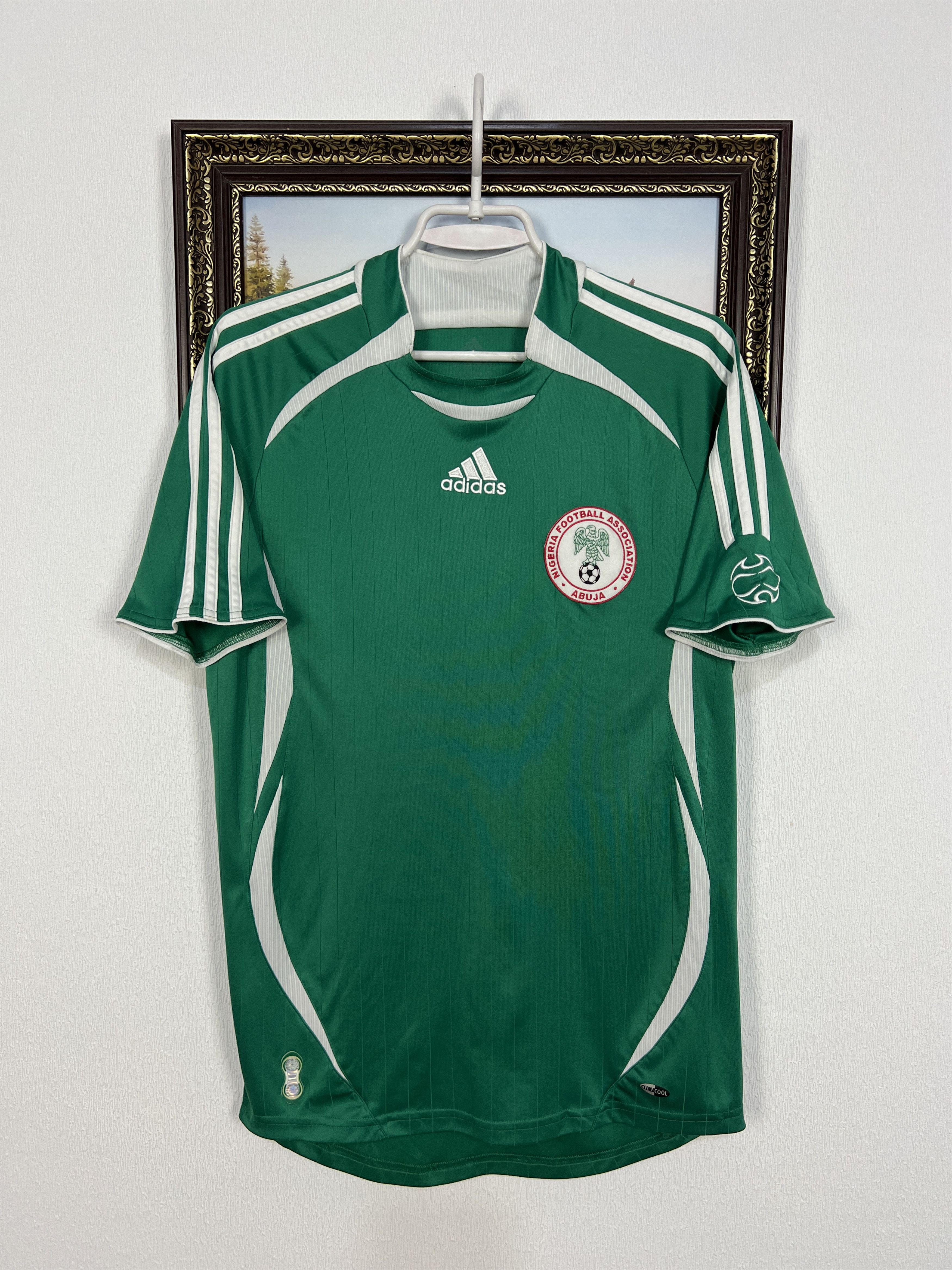 Adidas Nigeria Home football shirt 2005 Soccer Adidas Jersey Size US S / EU 44-46 / 1 - 1 Thumbnail