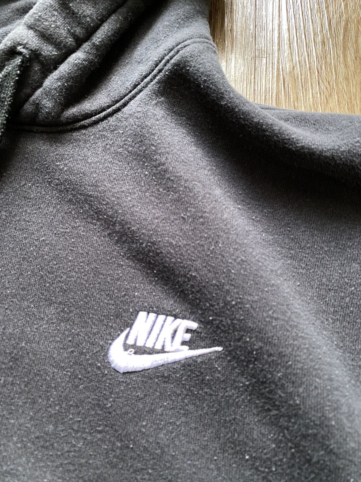 Nike Nike Swoosh Black Hoodie Size US L / EU 52-54 / 3 - 3 Thumbnail