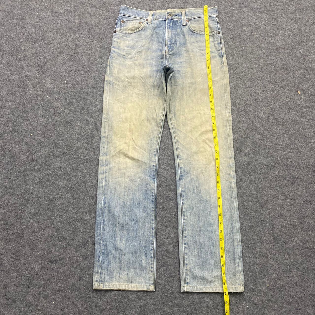 Uniqlo 💥Best Offer💥Vintage Uniqlo Jeans Distressed Denim Size US 29 - 3 Thumbnail