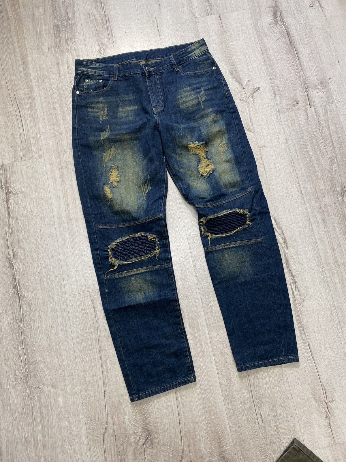 Japanese Brand Avant Garde Japanese Denim Y2K jeans Size US 32 / EU 48 - 1 Thumbnail