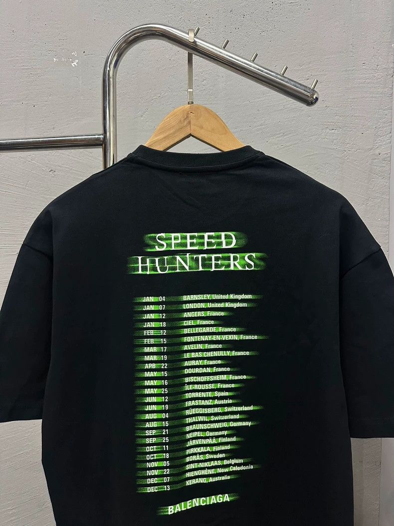 Balenciaga Balenciaga Green band short sleeve black model Size US L / EU 52-54 / 3 - 5 Thumbnail