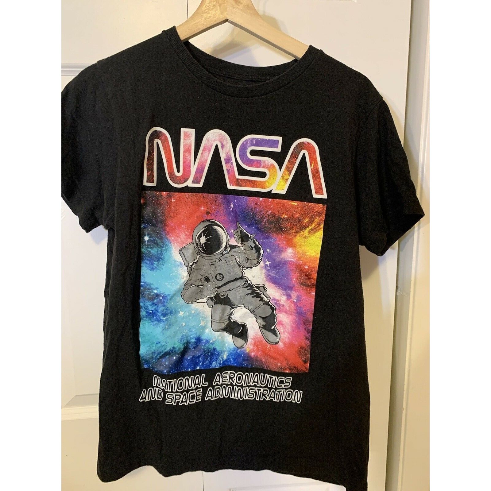 Akademiks Akademiks NASA Men's Sz M Black T-shirt Size US M / EU 48-50 / 2 - 4 Thumbnail