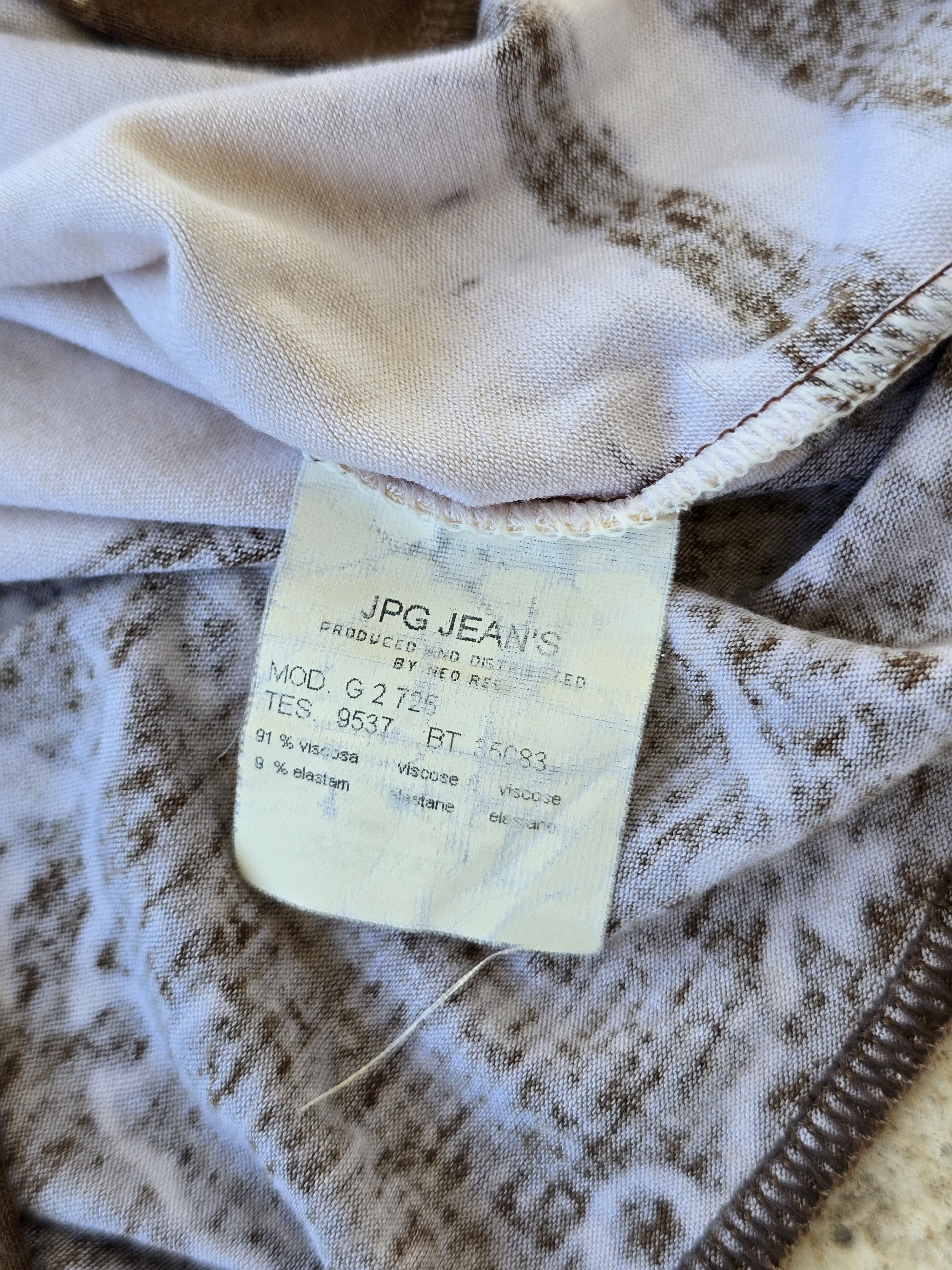 Jean Paul Gaultier JPG Jeans Rayon Shirt Size XL / US 12-14 / IT 48-50 - 5 Thumbnail