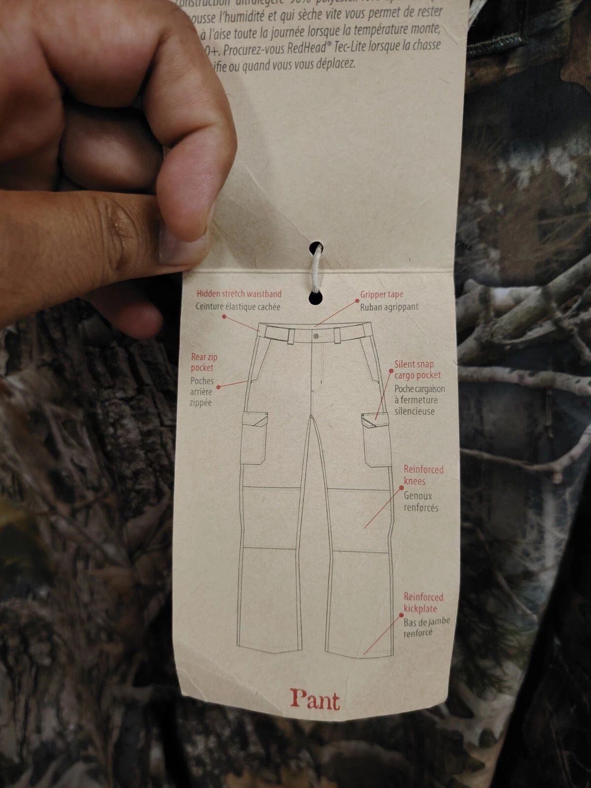 Redhead RedHead Realtree Tec-Lite Camo Camouflage Cargo Hunting pant Size US 44 / EU 60 - 4 Thumbnail