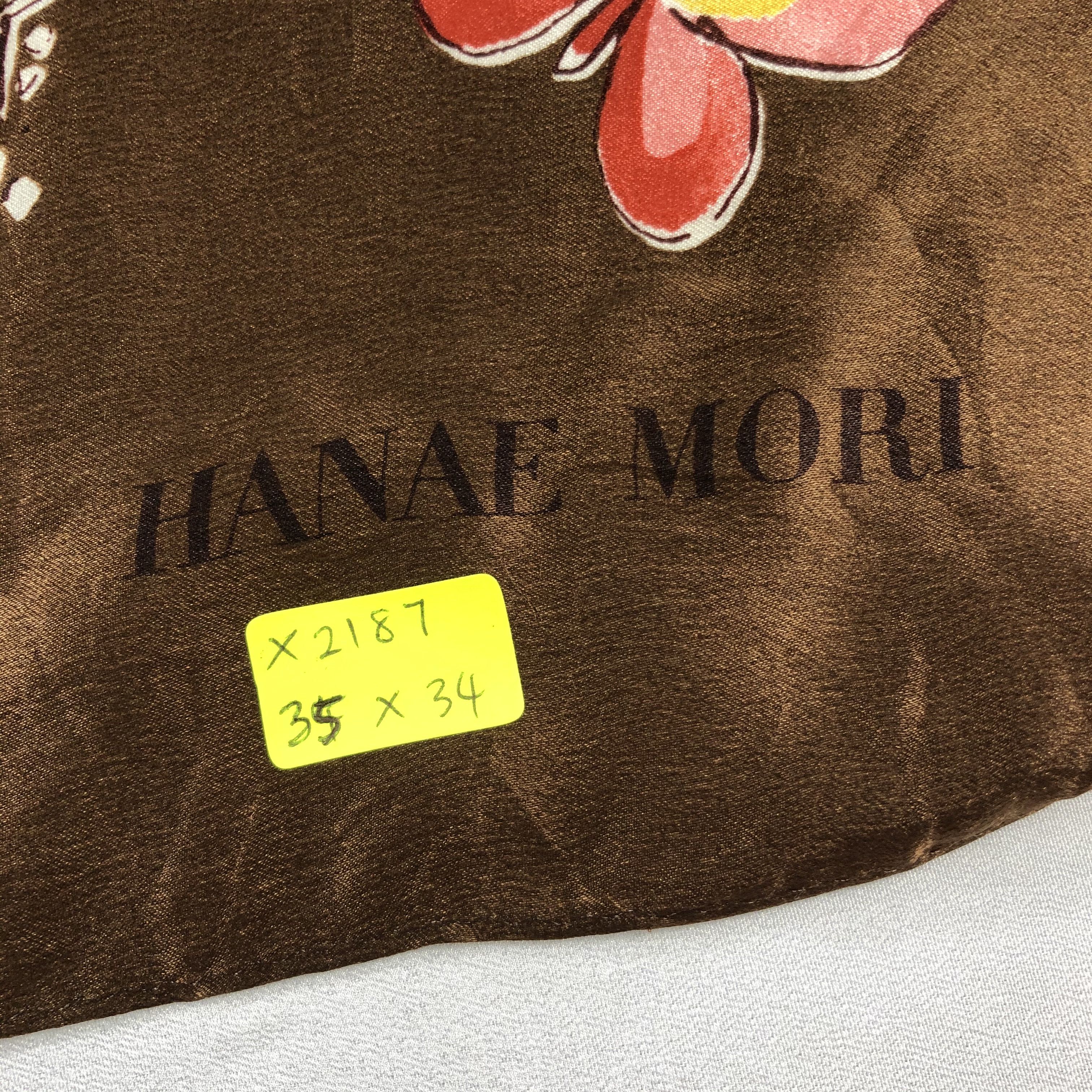 Hanae Mori Vintage Hanae Mori Silk Scarf Size ONE SIZE - 7 Thumbnail