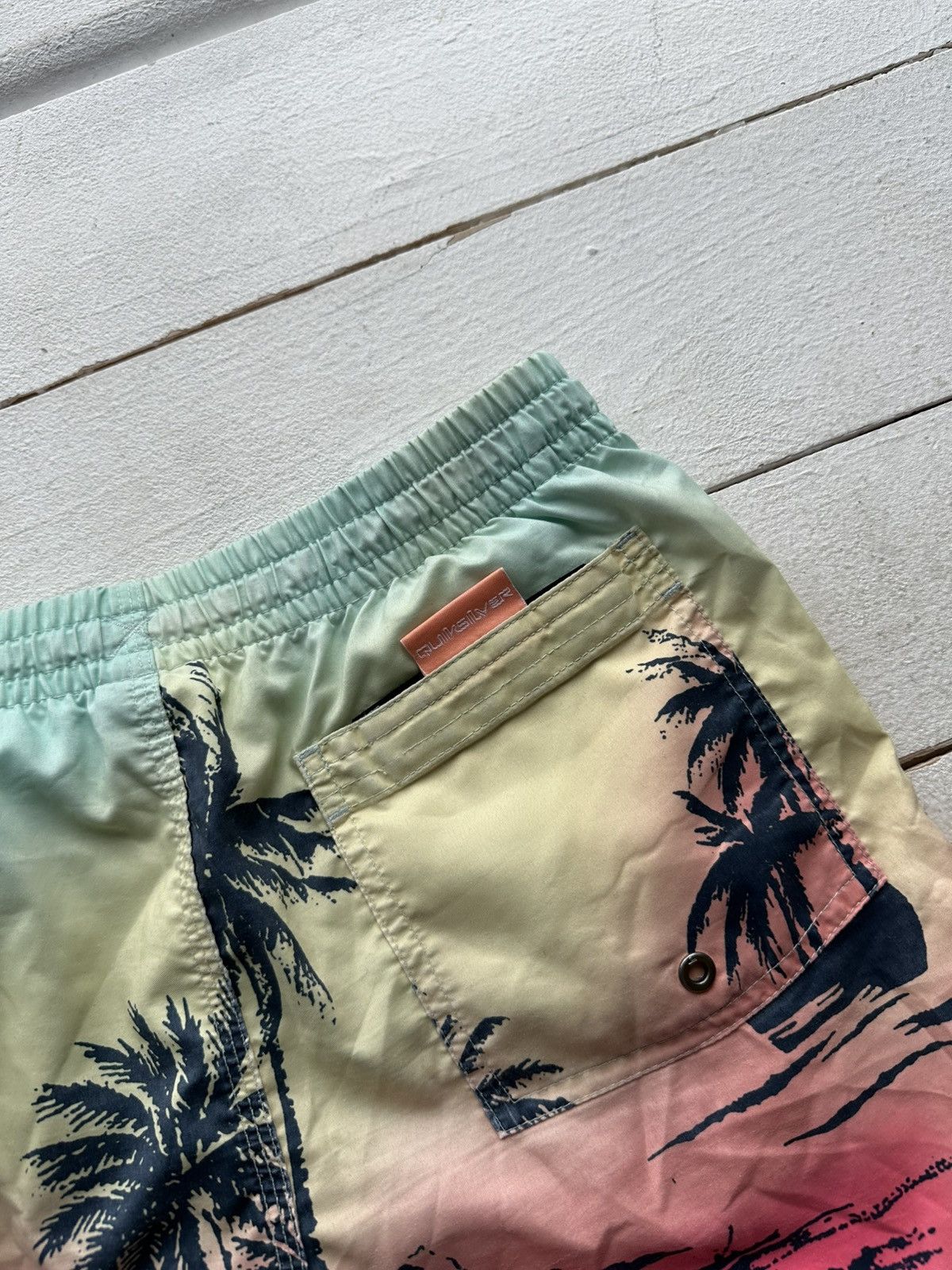 Quiksilver 🚨RARE BILLABONG BIG LOGO SWIM SHORTS Y2K SURF VINTAGE Size US 28 / EU 44 - 8 Thumbnail