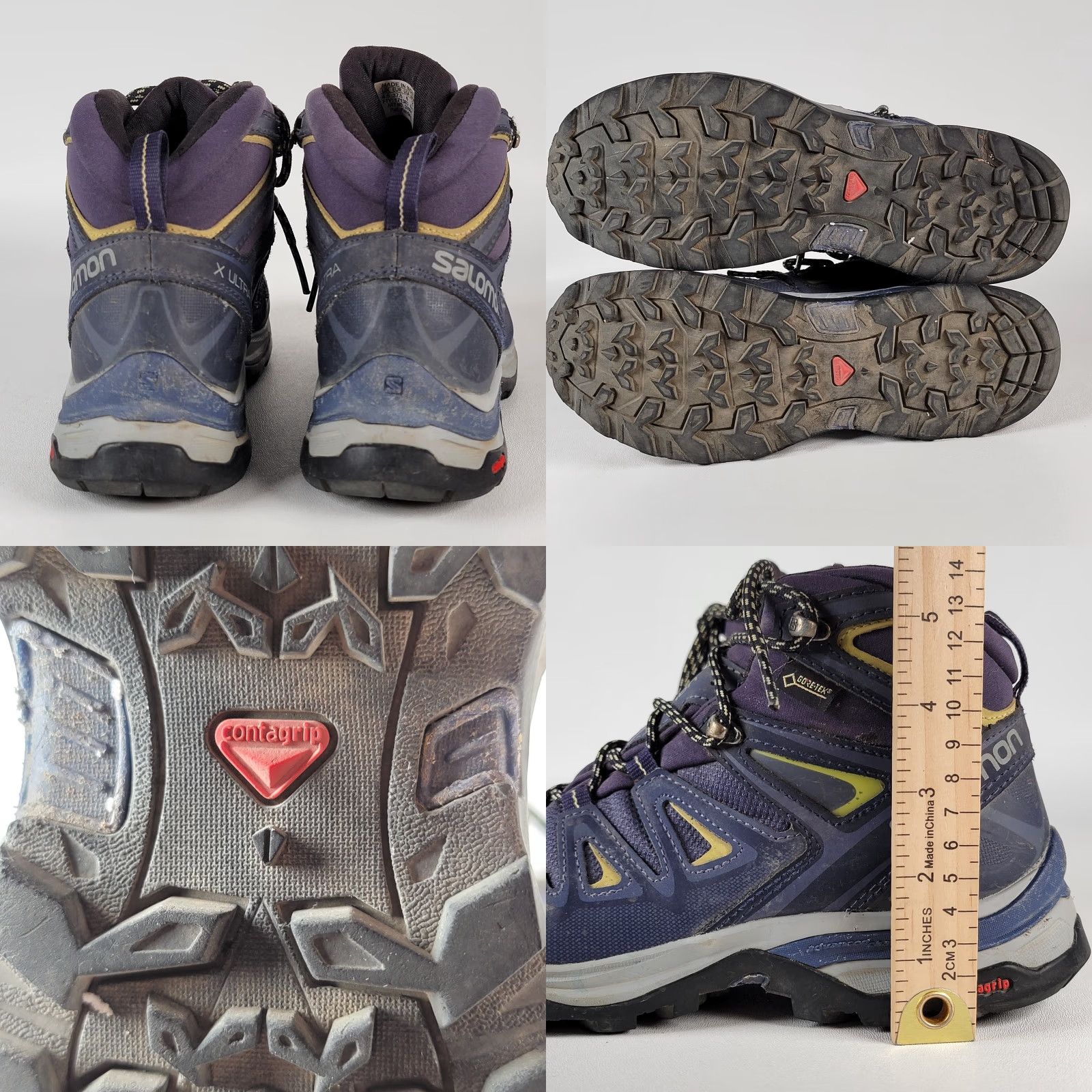 Salomon Salomon Ankle Boots X Ultra II Mid Gore-Tex Waterproof Hiking Women's 6 Multicolor Outdoor Boots Womens Size US 5 / IT 35 - 8 Thumbnail