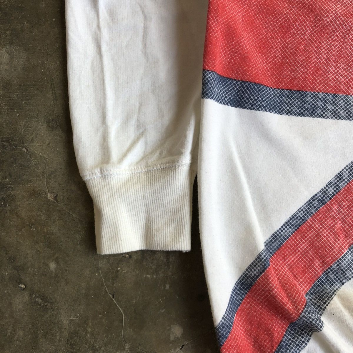20471120 2000s Anap Punk Union Jack Big Flag Hoodie White Lgb Size US L / EU 52-54 / 3 - 8 Thumbnail